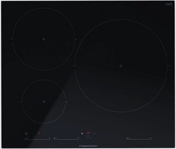 Midea Backofen-Set Pyrolyse mit Küppersbusch Induktionskochfeld rahmenlos autark, 60 cm