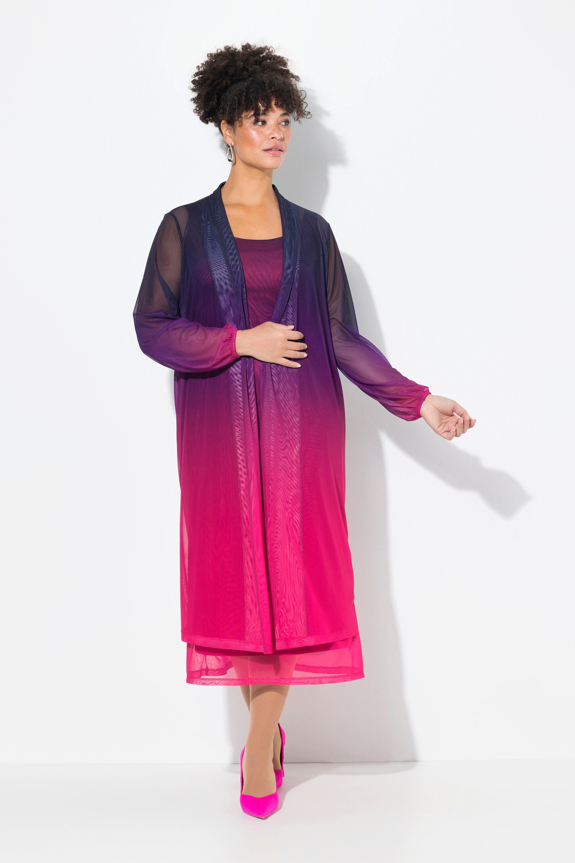 MIAMODA Sommerjacke Jacke gerade Passform Mesh günstig online kaufen