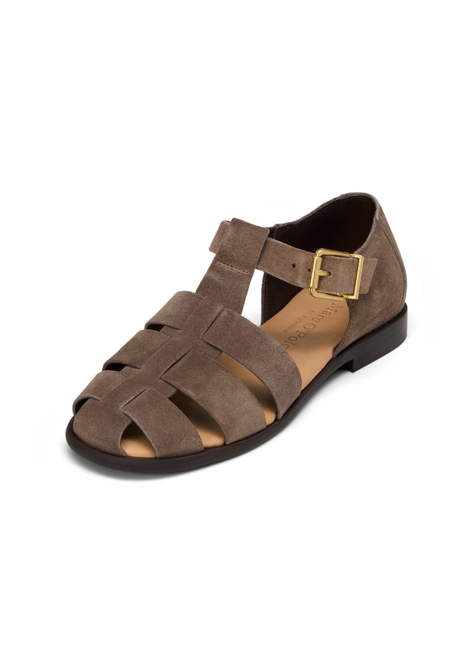 Marc O'Polo aus softem Veloursleder Sandale
