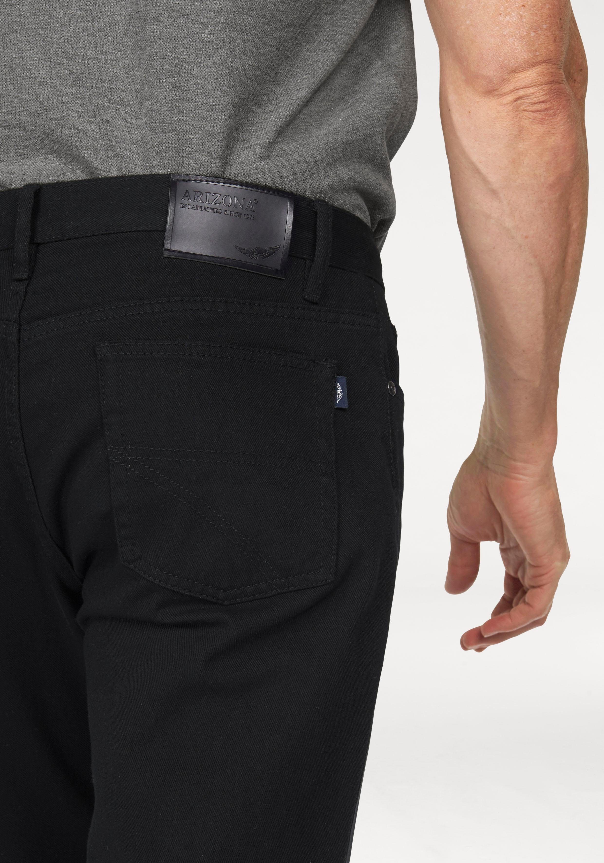 Arizona Regular-fit-Jeans James regular fit, gerades Bein, Five-Pocket-Form, normale Leibhöhe