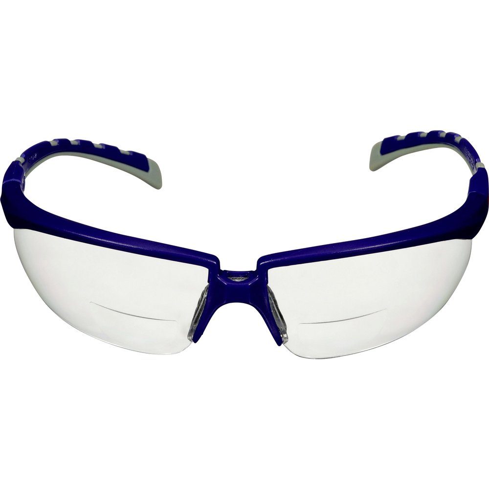mit Arbeitsschutzbrille 3M Antibeschlag-Schutz, S2020AF-BLU Schutzbrille mit 3M Antikratz-Sc
