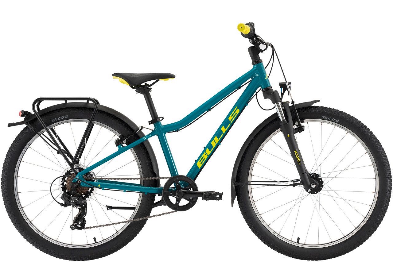 Bulls Jugendfahrrad Bulls Tokee Street 26'' 7-Gang outer Jungen grün 2026, 7 Gang SHIMANO Tourney RD-TY300, Kettenschaltung