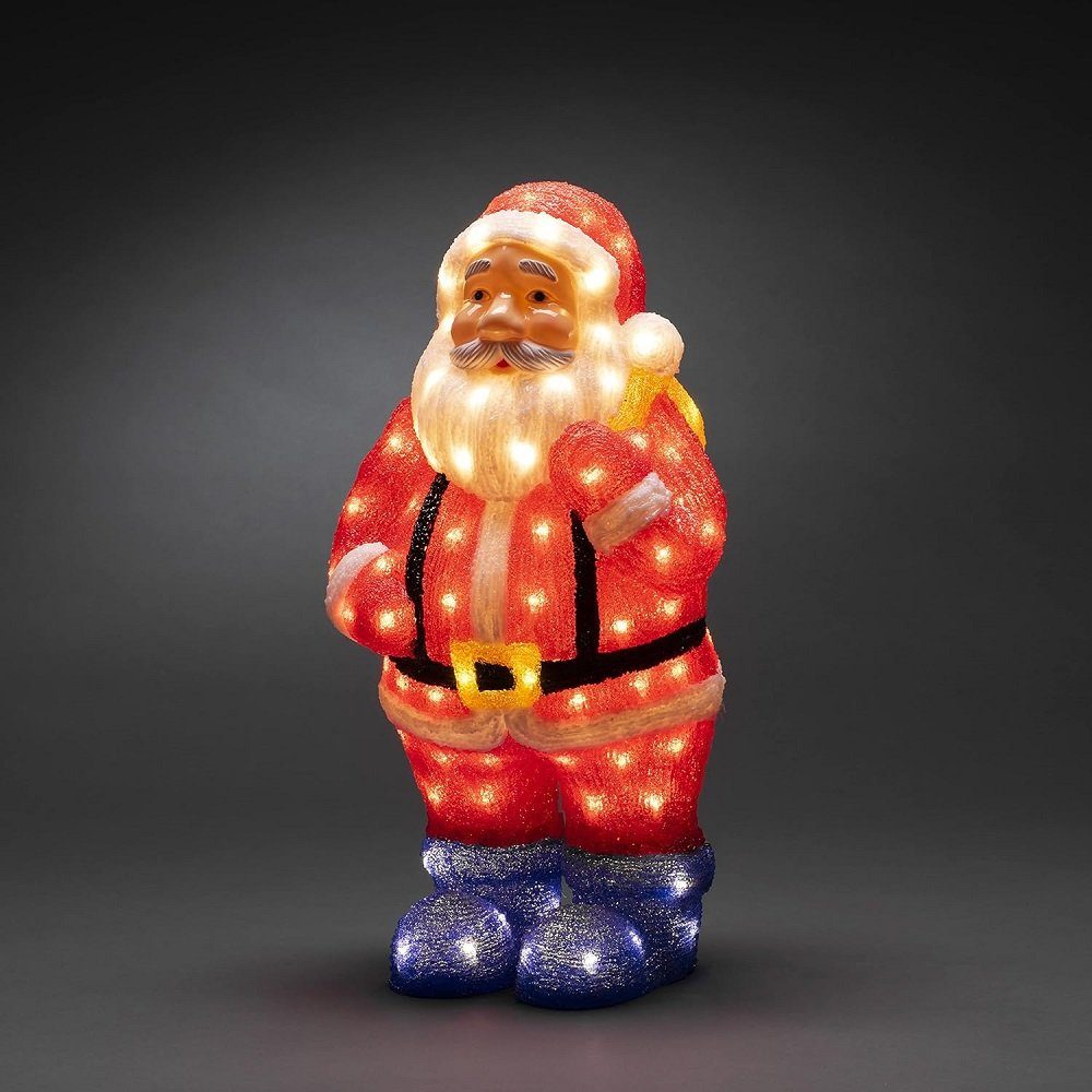 KONSTSMIDE Weihnachtsfigur 6247-103 LED Acryl Weihnachtsmann günstig online kaufen