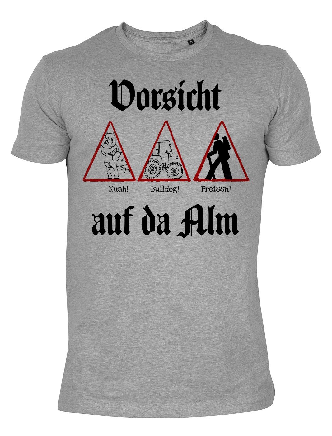 Tini Shirts PrintShirt Wanderer Bergsteiger lustiges Motiv Wanderer