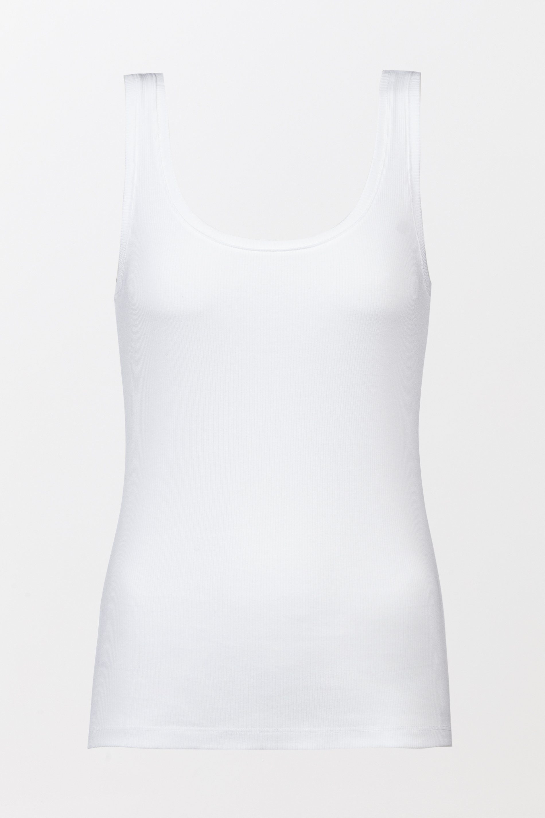 Mey Trägertop Serie Organic Cotton Weiss (1-tlg) Unifarben