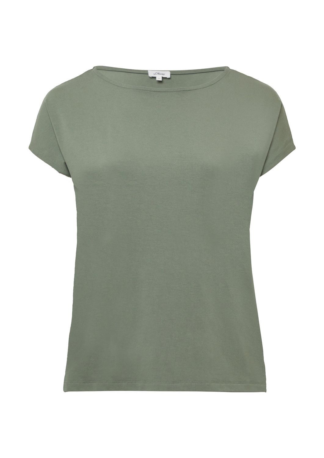 s.Oliver T-Shirt CURVE T-Shirt mit überschnittenen günstig online kaufen