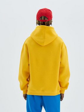 OSSY HOMER Hoodie Oversize Hoodie Basic Cotton Unisex Sweatshirt