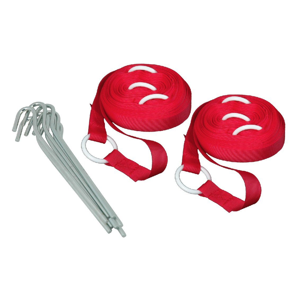 Speedminton Speed-Badmintonschläger Set S700 Medium (2x Premium-Alu-Schläger, EasyCourt, 5xSpeeder)