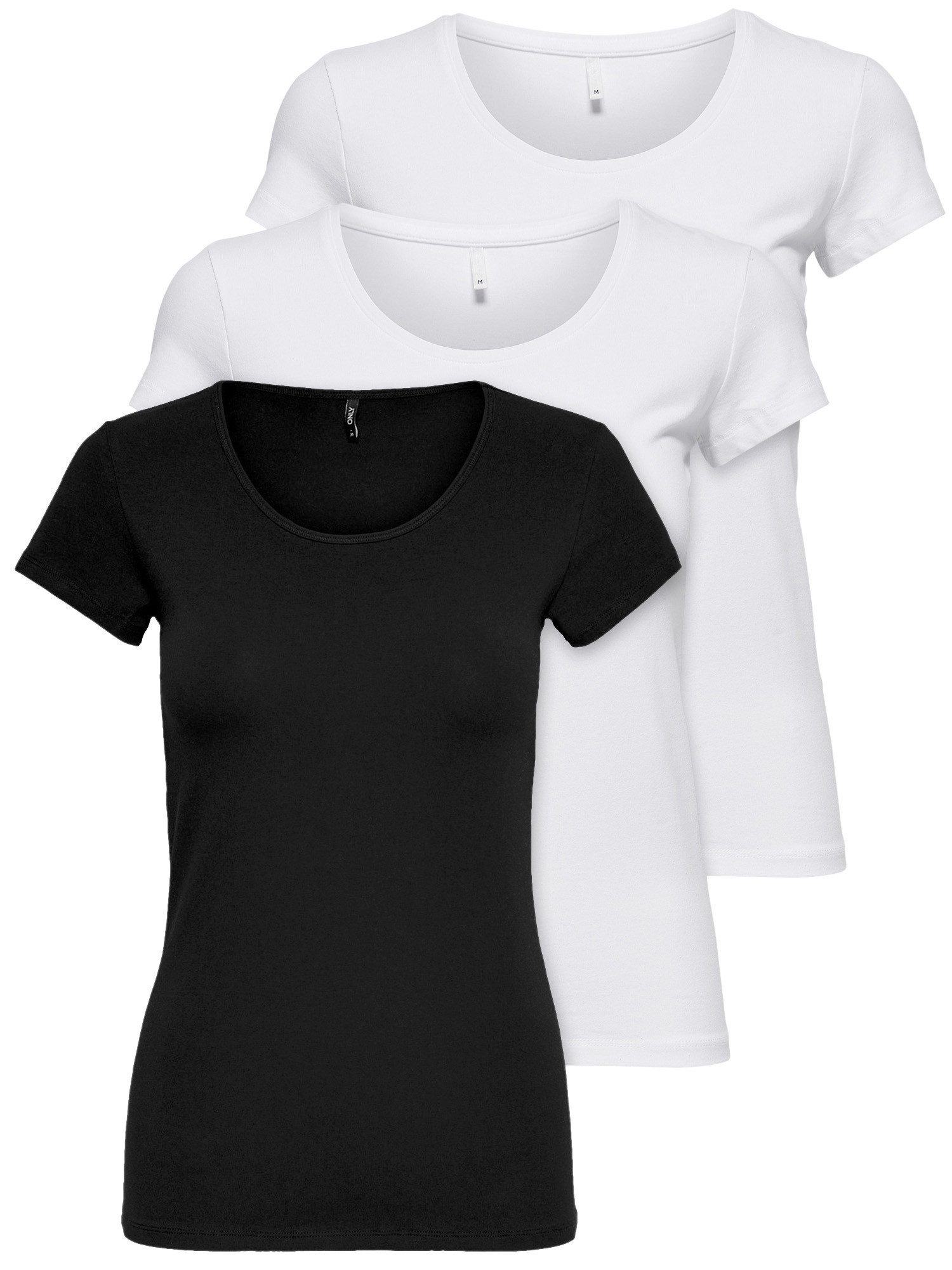 ONLY T-Shirt ONLLIVE LOVE NEW (3-tlg., günstig online kaufen