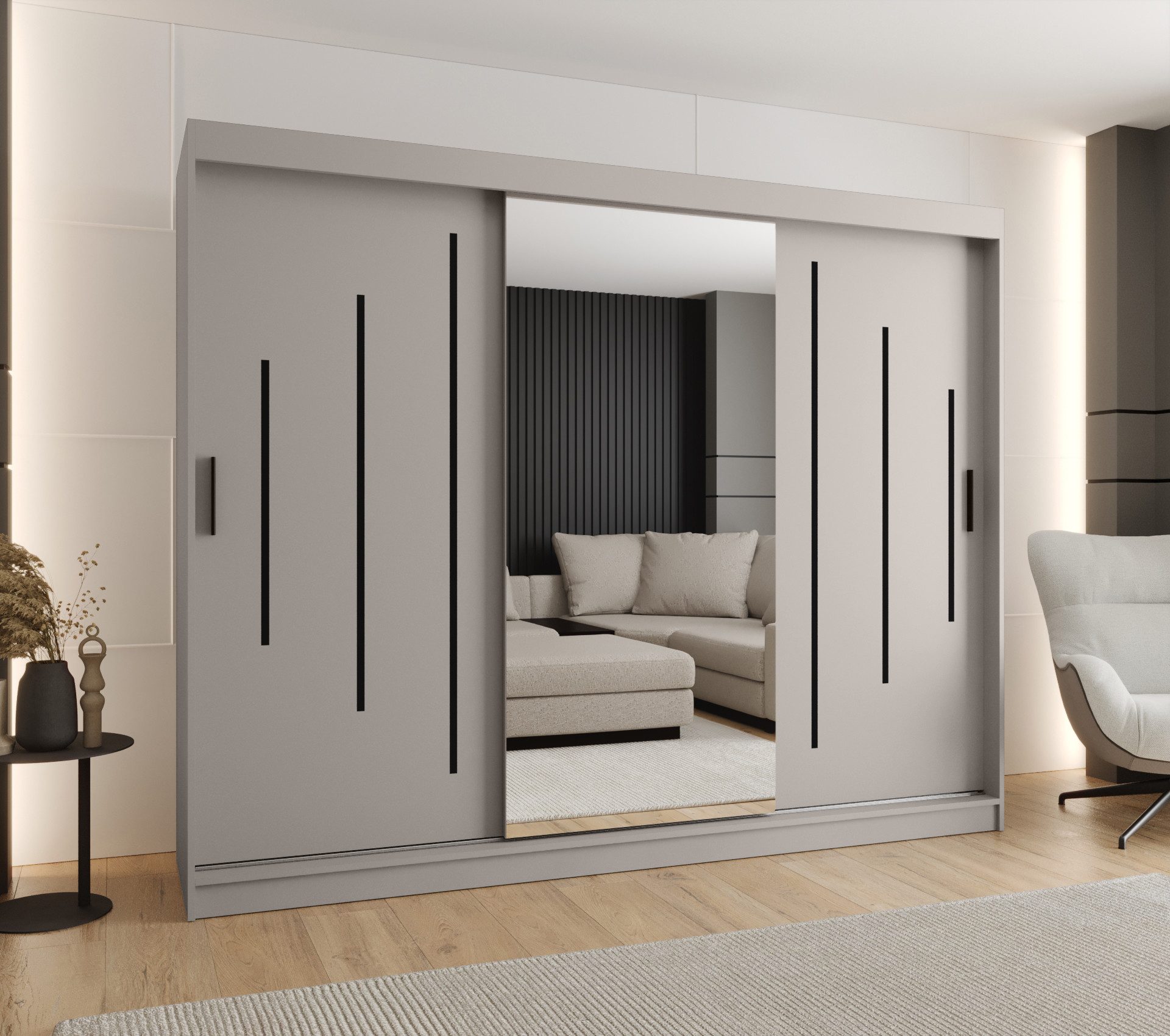 ABIKS MÖBEL Schwebetürenschrank RUBINO Y 250 günstig online kaufen