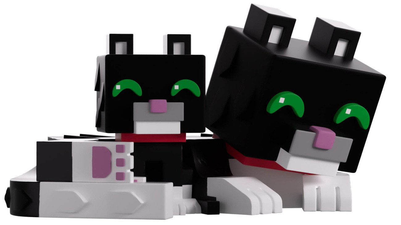 Youtooz Merchandise-Figur Minecraft Vinyl Figur Tuxedo Cat 6 cm