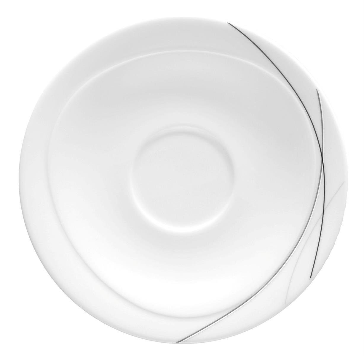 Seltmann Weiden Untertasse Seltmann Weiden Trio Highline Milchkaffeeuntertasse 17,5 cm