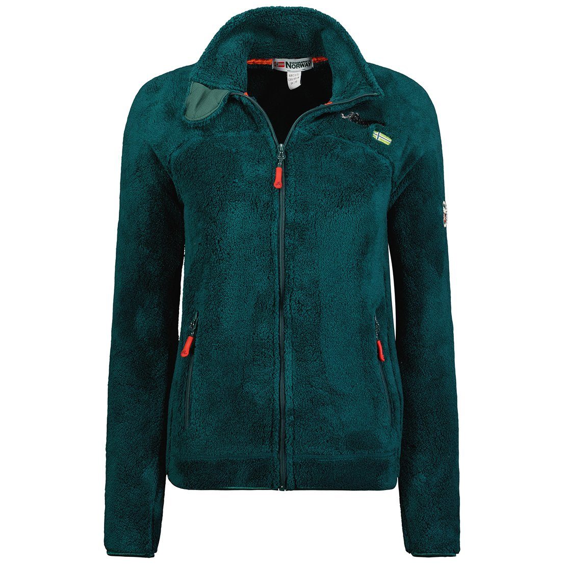 Geographical Norway Fleecejacke Damen Outdoor Jacke brupalenco (1-St) mit stehkragen