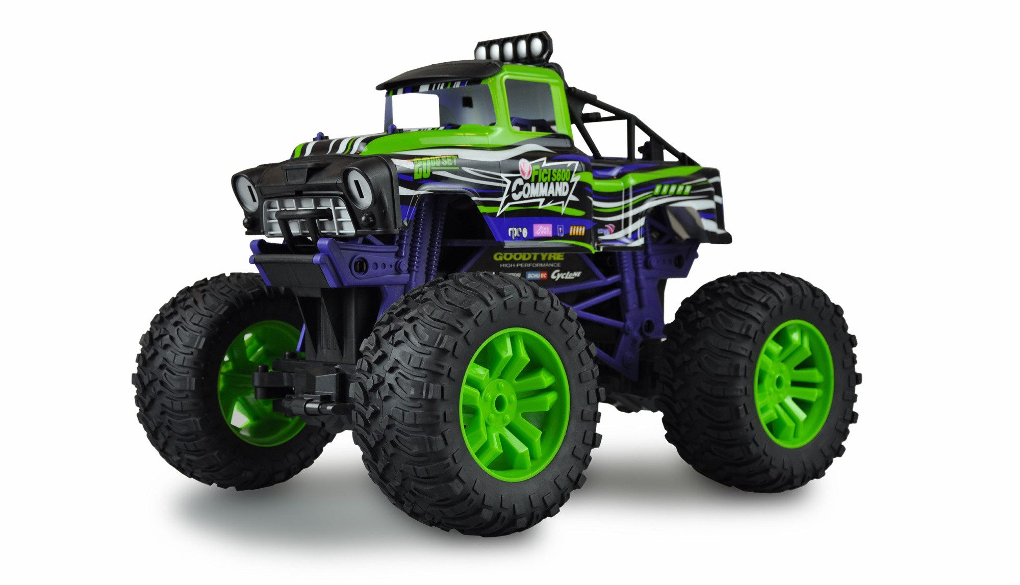 Amewi RC-Bagger Amewi RC Big Monstertruck Green Command 1:10 RTR