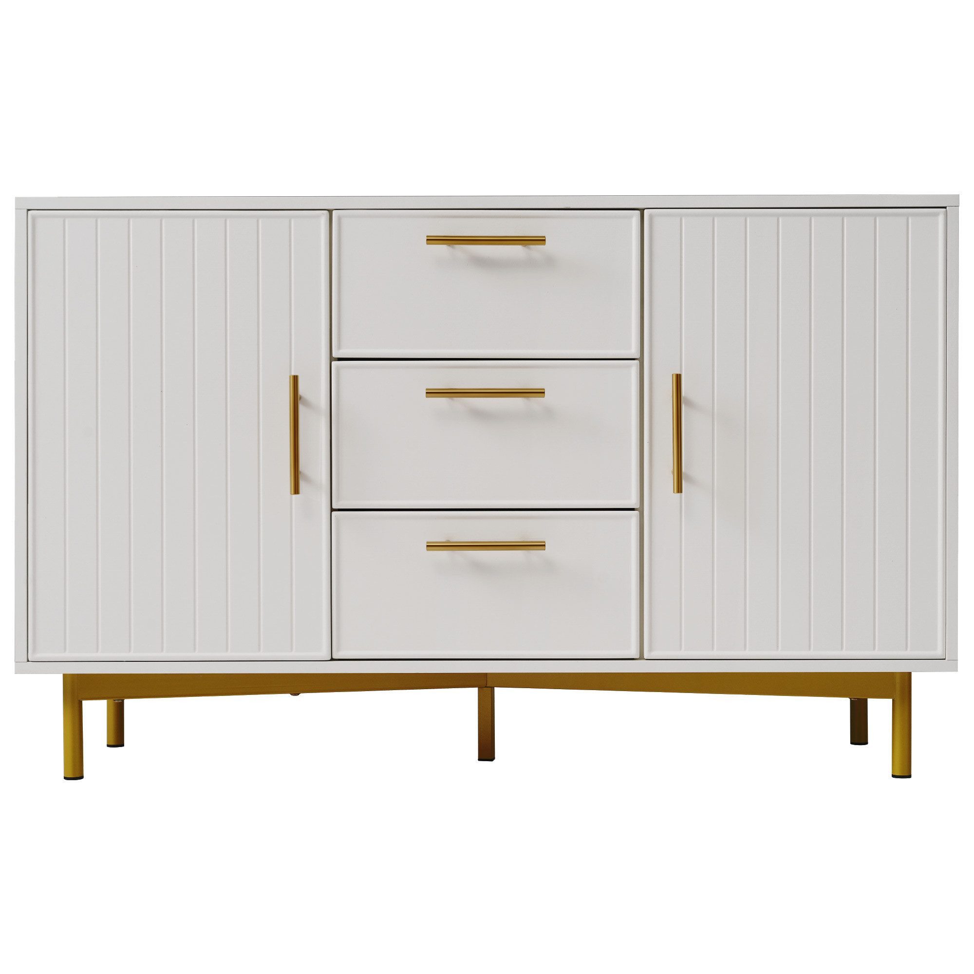 MODFU Sideboard Schubladenkommode (Beistellschrank, Aufbewahrungsschrank Si günstig online kaufen