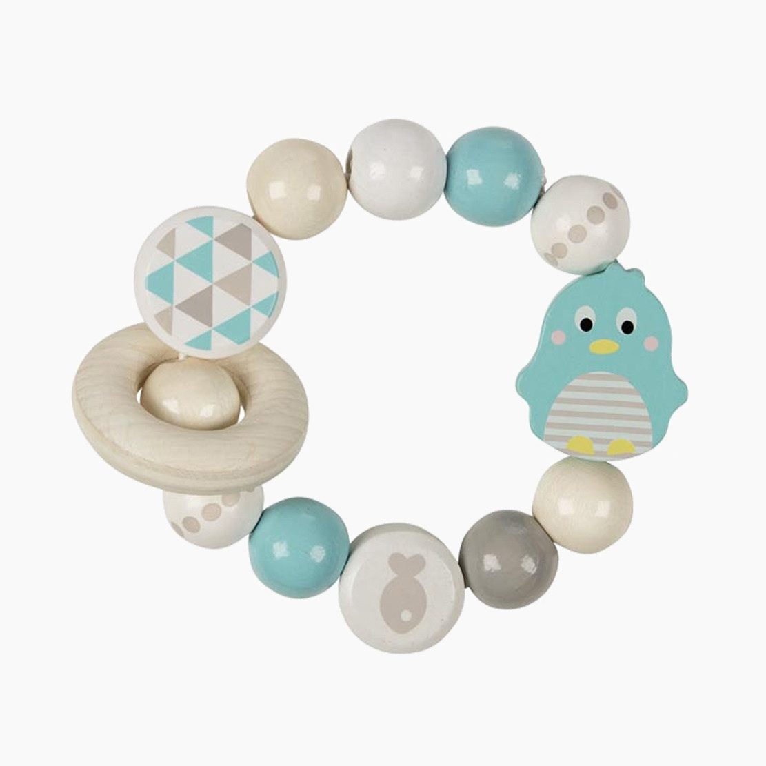 Madera Spielzeuge Greifling Spielzeugset No.4 für Babys 3er Set (spar-set, 3-tlg., Geschenke zur Geburt set), Ein Begleiter für die ersten Lebensmonate