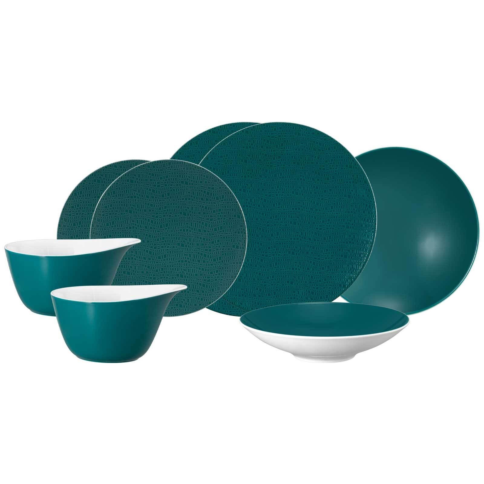 Seltmann Weiden Kombiservice Life Fashion Einsteiger-Set 8er Set (8-tlg), 2 Personen, Porzellan