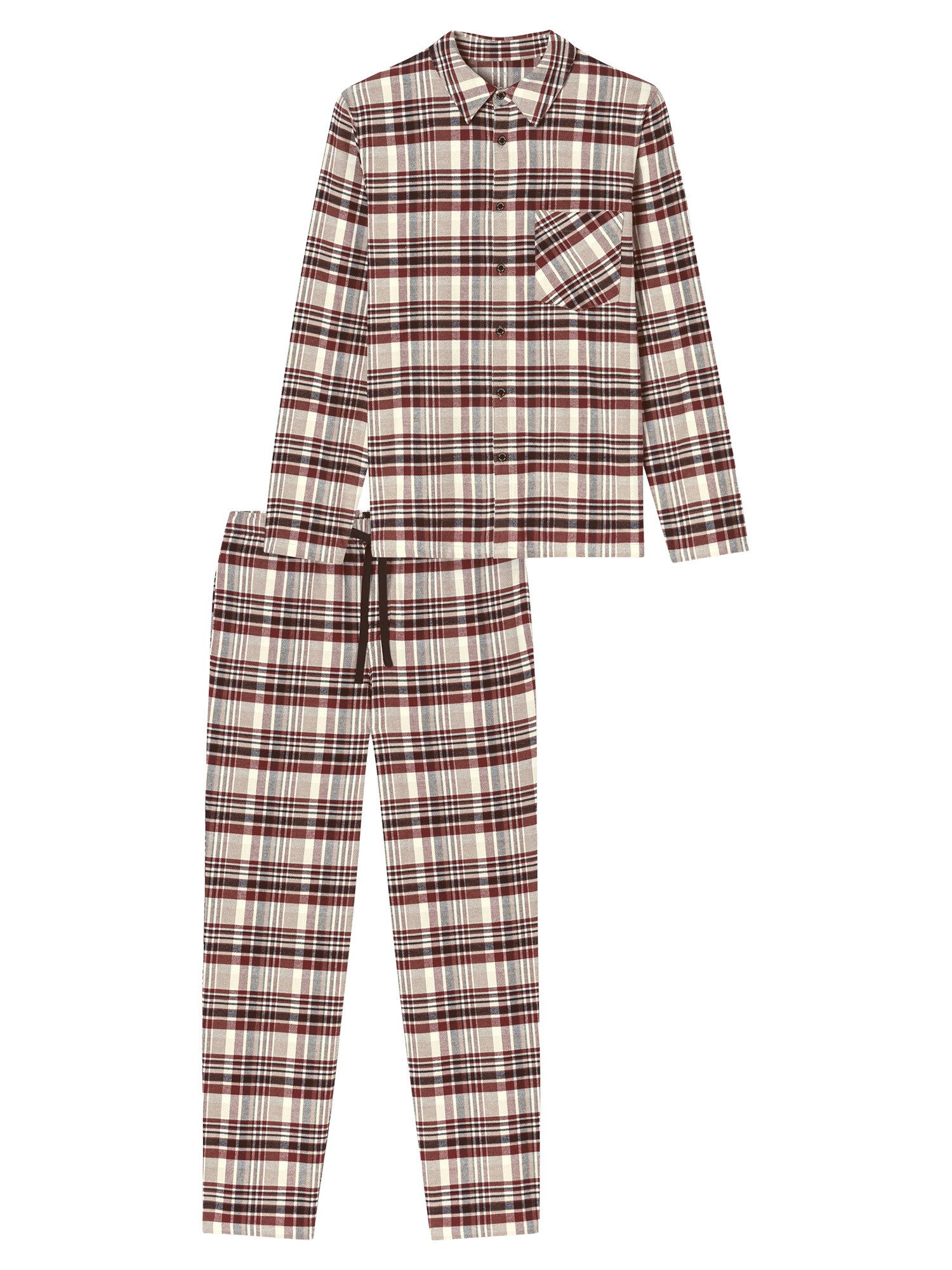 Schiesser Pyjama X-Mas Gifting Sets (2 tlg) schlafanzug schlafmode bequem günstig online kaufen