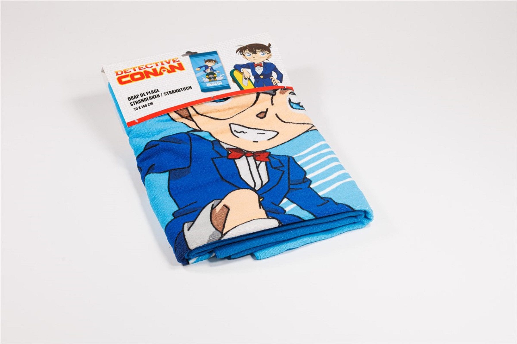 Detektiv Conan Strandtuch Handtuch Badehandtuch 70x140 cm aus Polyester, (1 günstig online kaufen