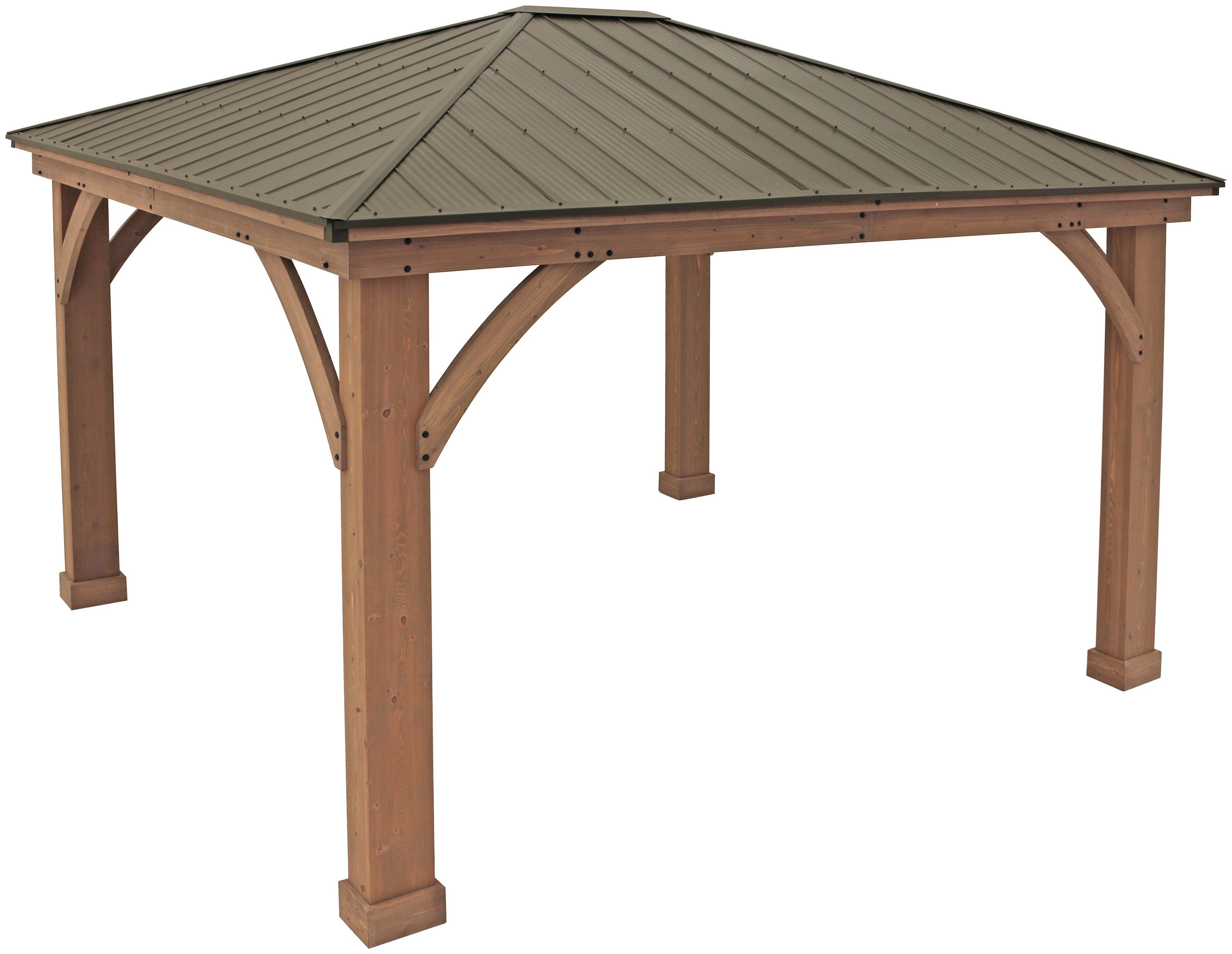 WESTMANN Holzpavillon Devon 12x14, BxT: 366x427 cm