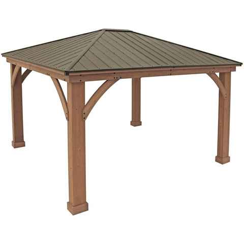 WESTMANN Holzpavillon Devon 12x14, BxT: 366x427 cm