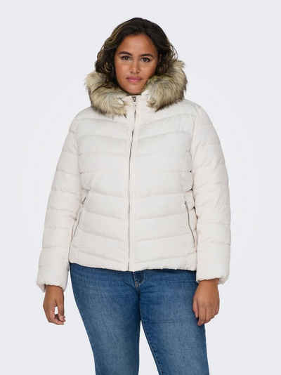 ONLY CARMAKOMA Winterjacke Stepp Winter Jacke Plus Size Übergröße CARNEW 6580 in Weiß
