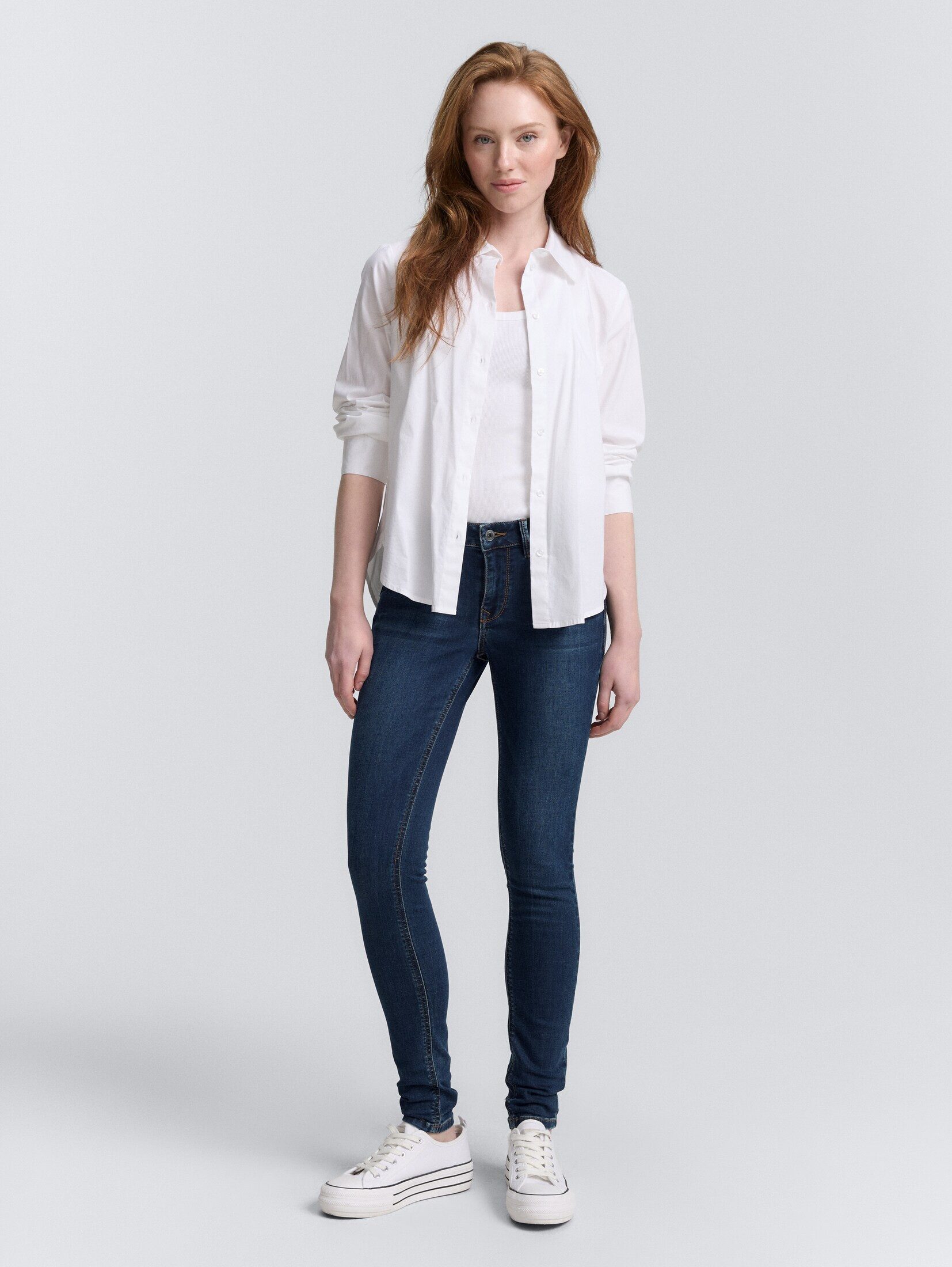 TOM TAILOR Denim Skinny-fit-Jeans Jeanshosen TTJONA EXTRA SKINNY Jeans günstig online kaufen
