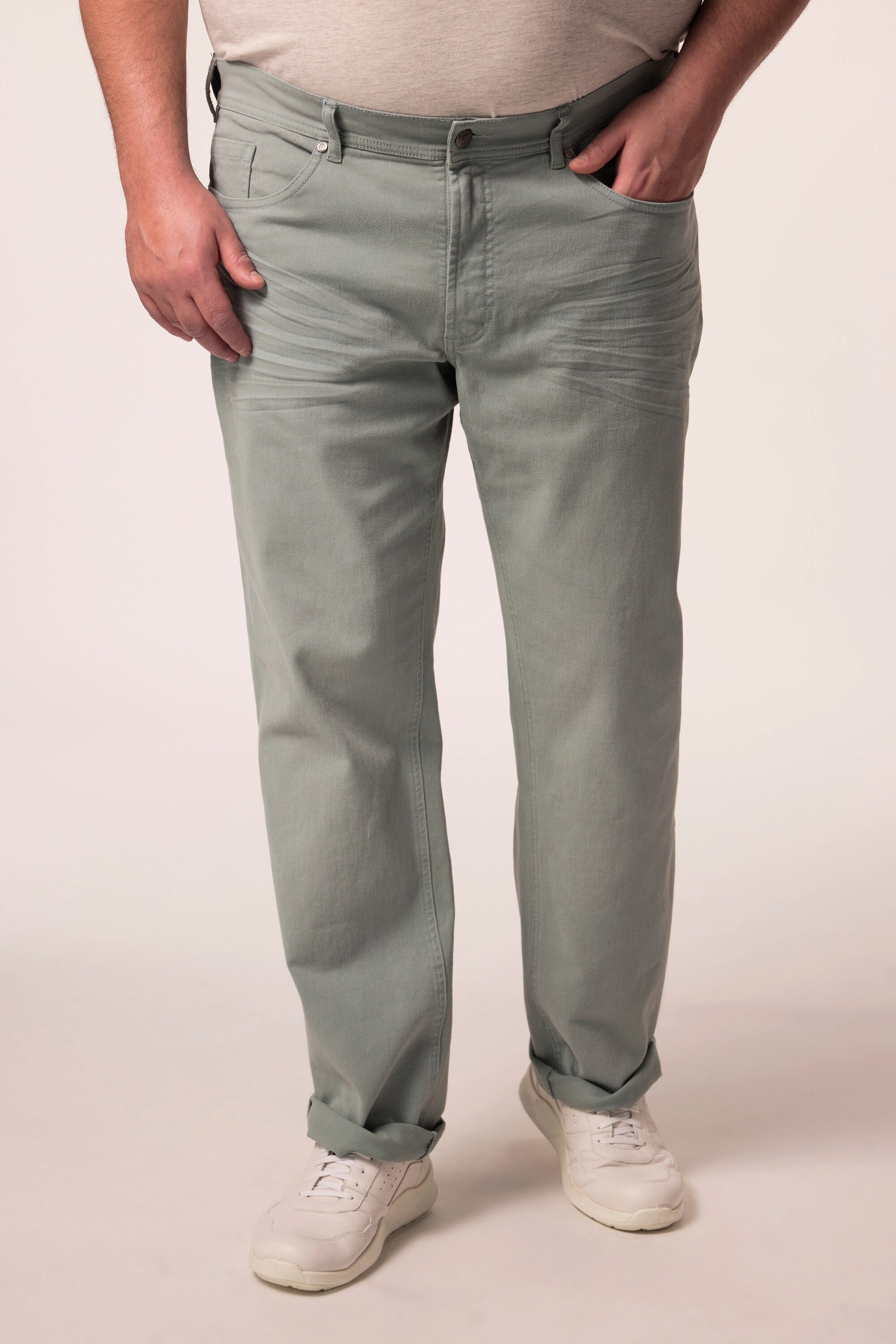 Men Plus 5-Pocket-Jeans Men+ Colorjeans Bauchfit Regular Fit 5-Pocket