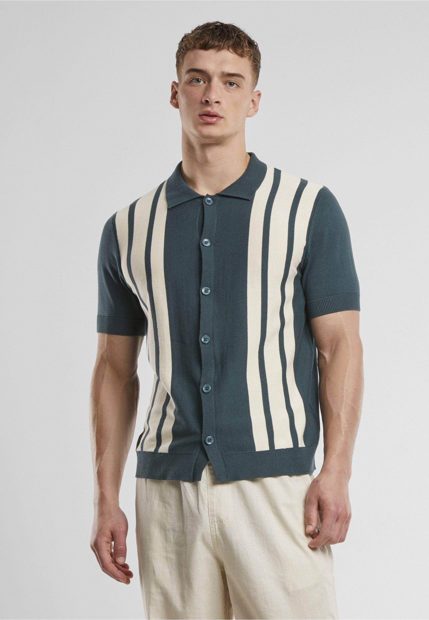 URBAN CLASSICS Bolero Urban Classics Knit Retro Shirt (1-tlg)