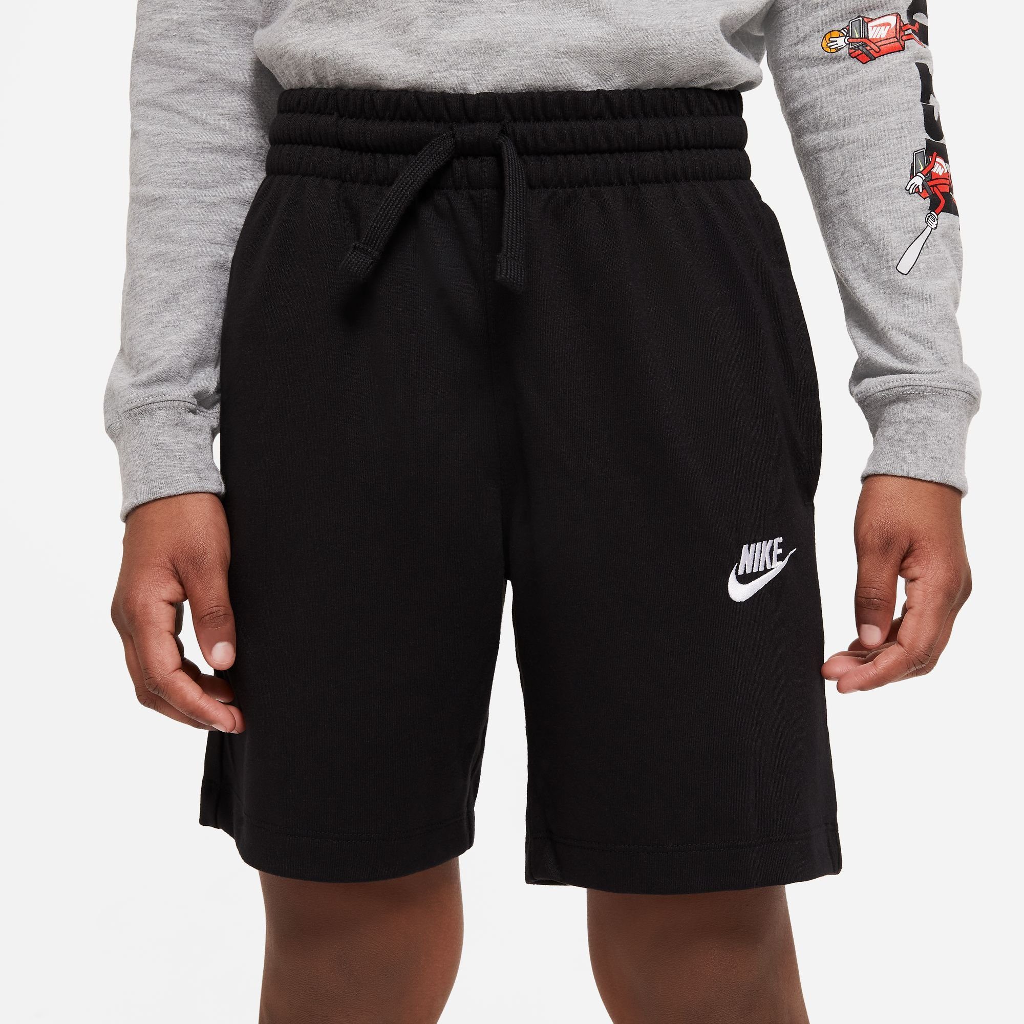 Nike Sportswear Shorts BIG (BOYS) JERSEY schwarz SHORTS KIDS'