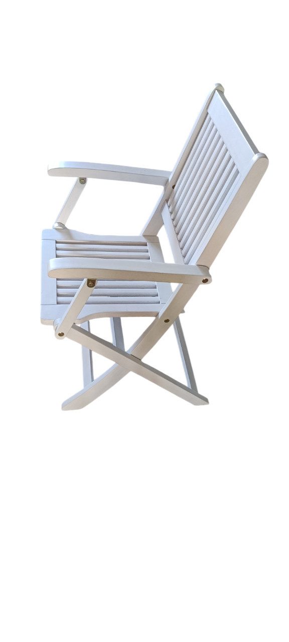 Sedex Gartenstuhl Klappstuhl Linus weiß gewischt, klappbar günstig online kaufen