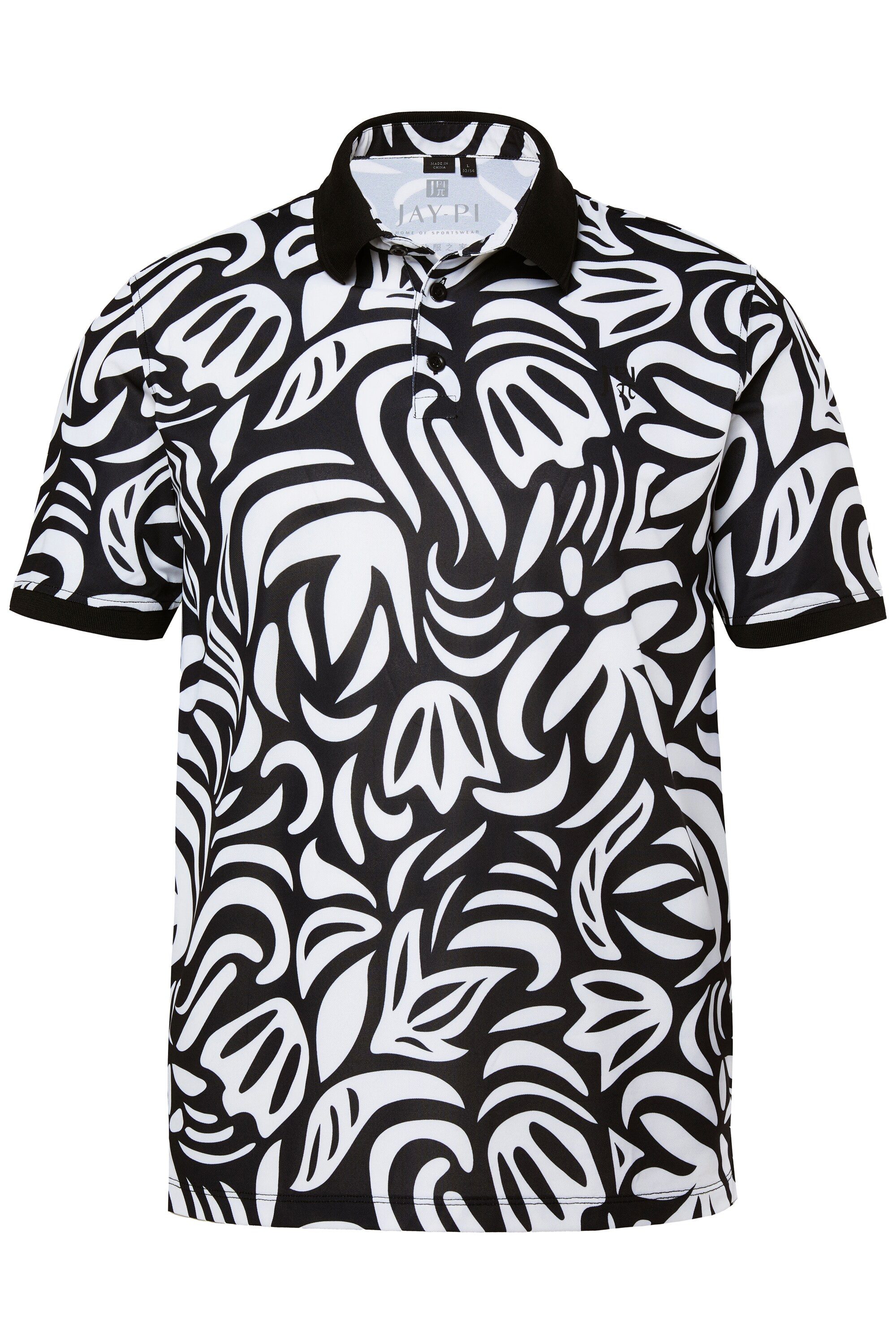 JP1880 Poloshirt Poloshirt FLEXNAMIC® Golf Piqué Alloverdruck