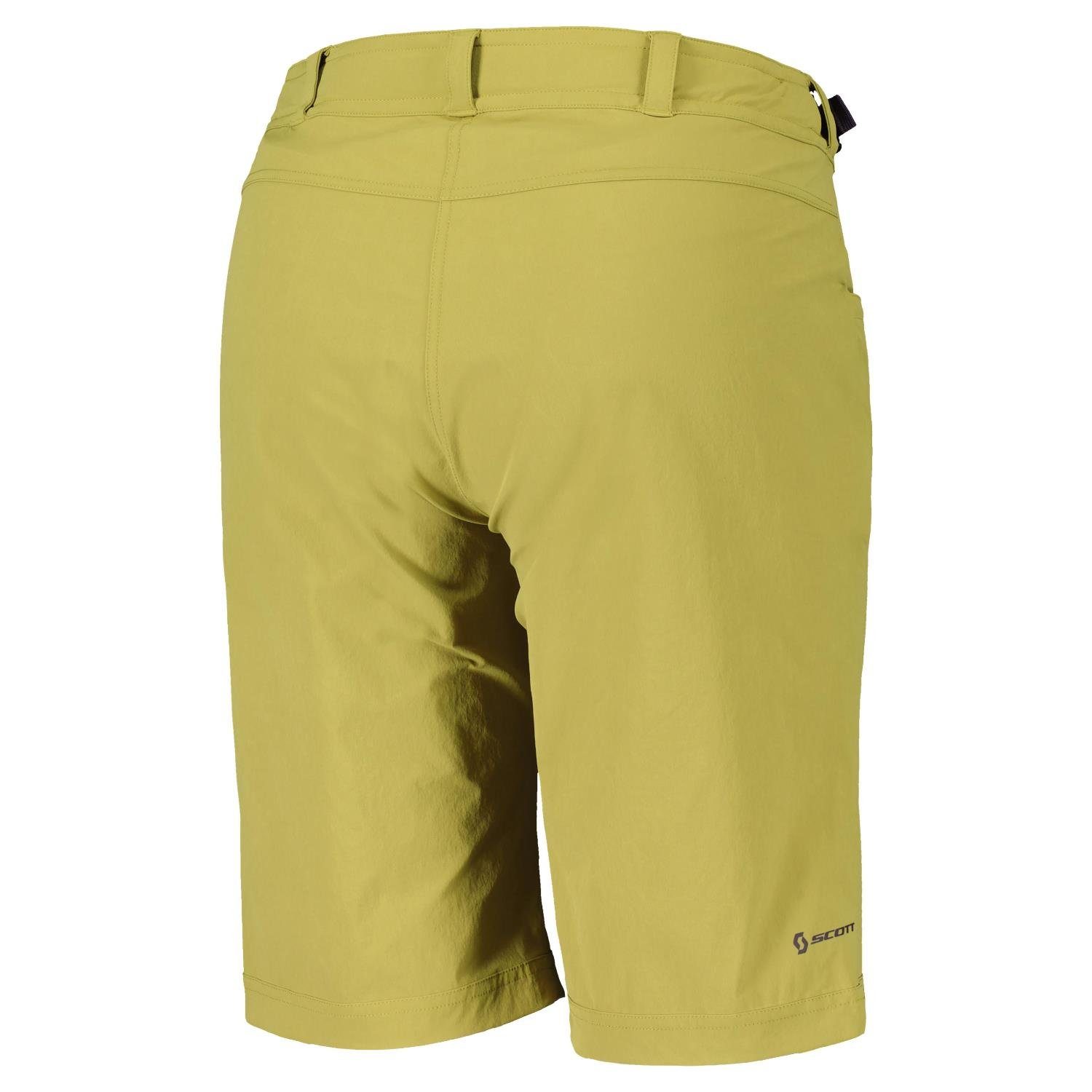 Scott (1-tlg) w/pad Fahrradhose Scott green mud Fahrradshorts Flow Damen Trail