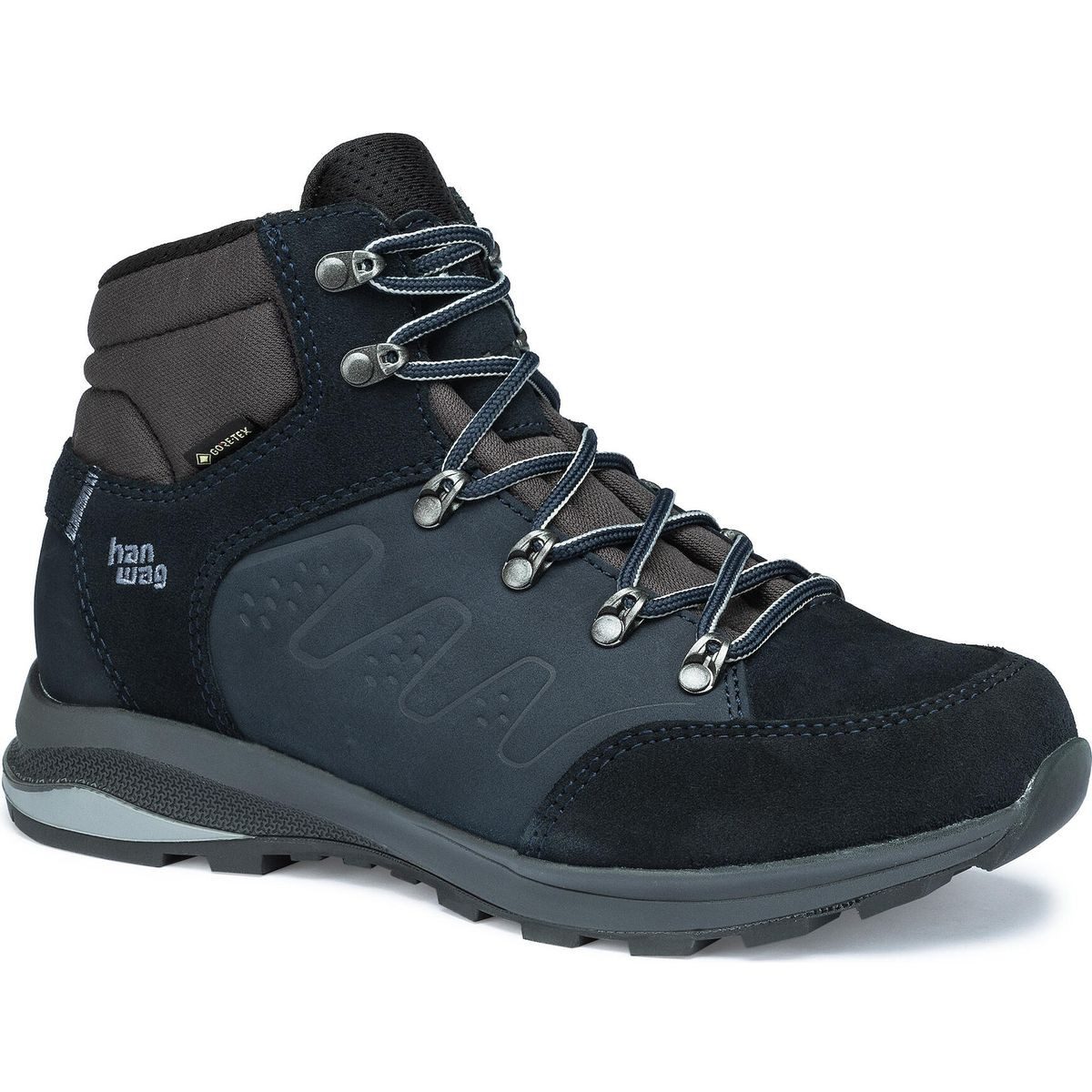 Hanwag Torsby SF Extra Lady GTX Hikingschuh Leichter Wanderschuh für Damen mit breitem Vorfuß, wasserdicht und