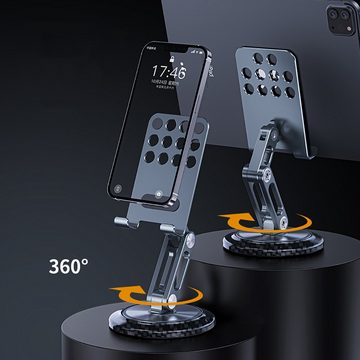 Orbeet Tablet Ständer, Einstellbare mit 360 Drehbarem Fuß, Faltbare Halterung Handy-Halterung