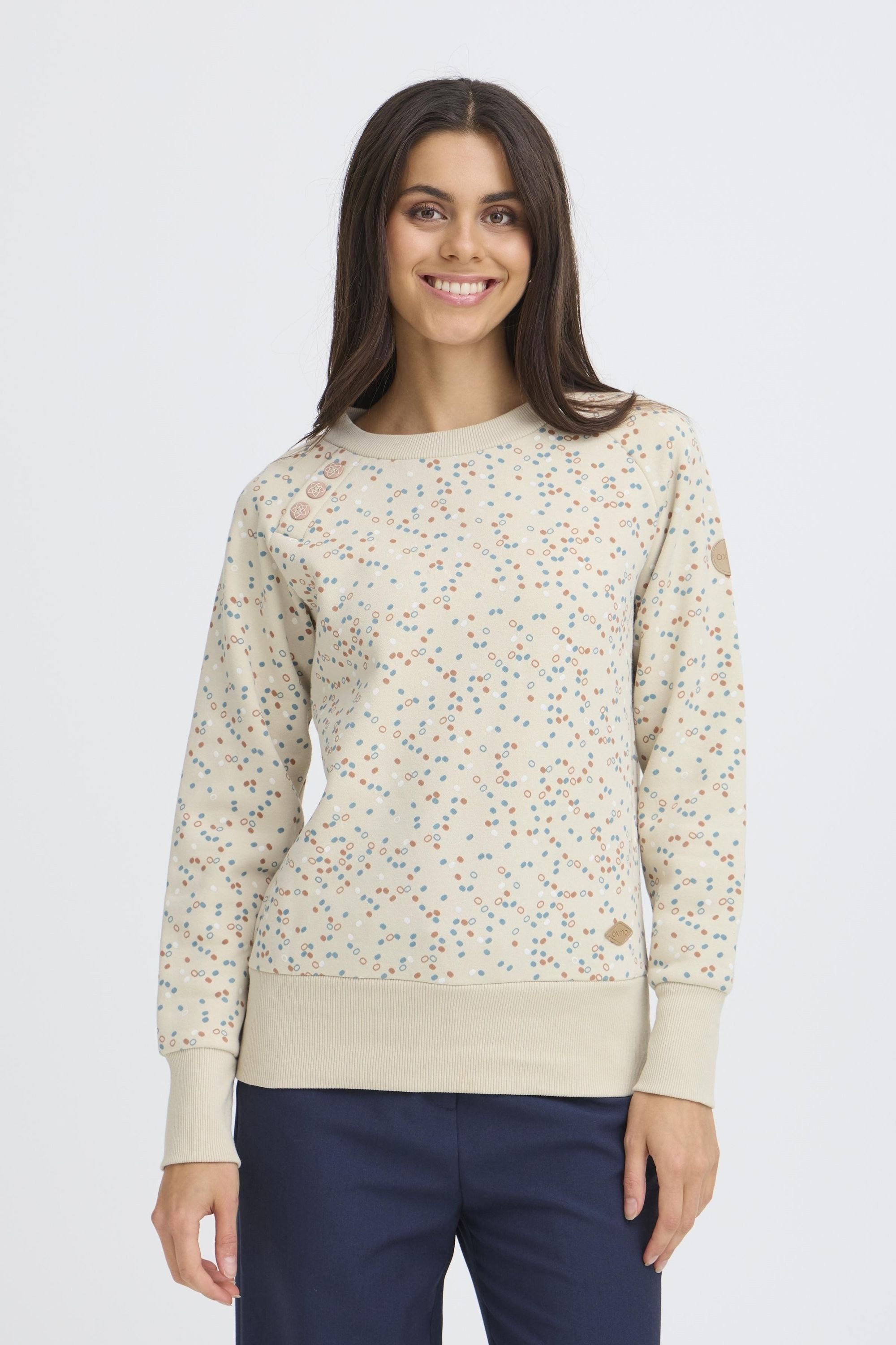 OXMO Sweater OXBea Modisches Sweatshirt