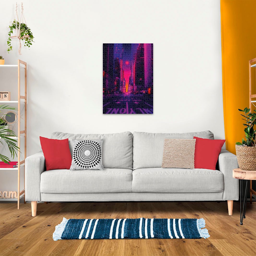 Ravensburger Puzzle New York in Neon, 1000 Puzzleteile, Made in Germany günstig online kaufen