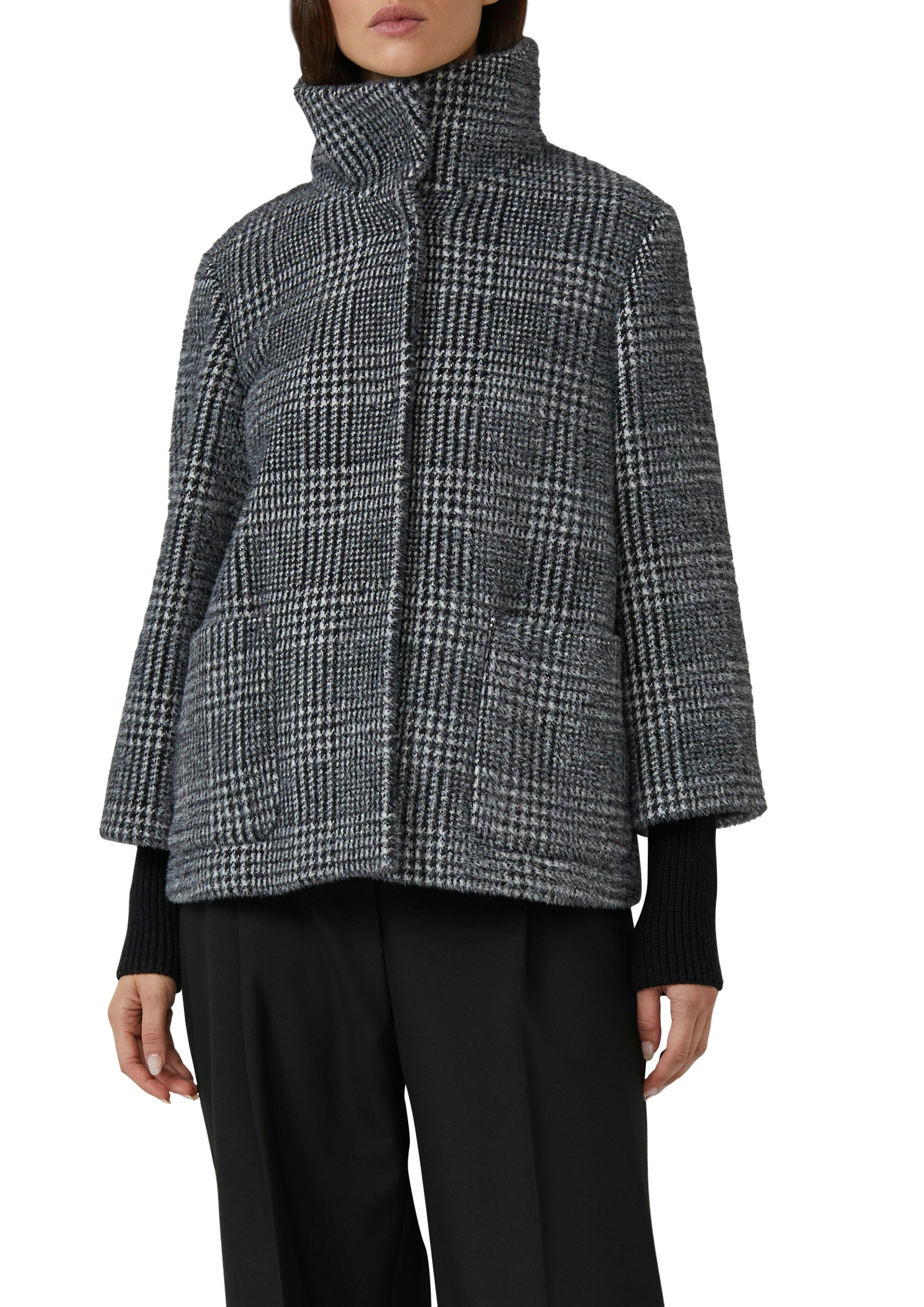 s.Oliver BLACK LABEL Outdoorjacke mit hochschließendem Kragen günstig online kaufen