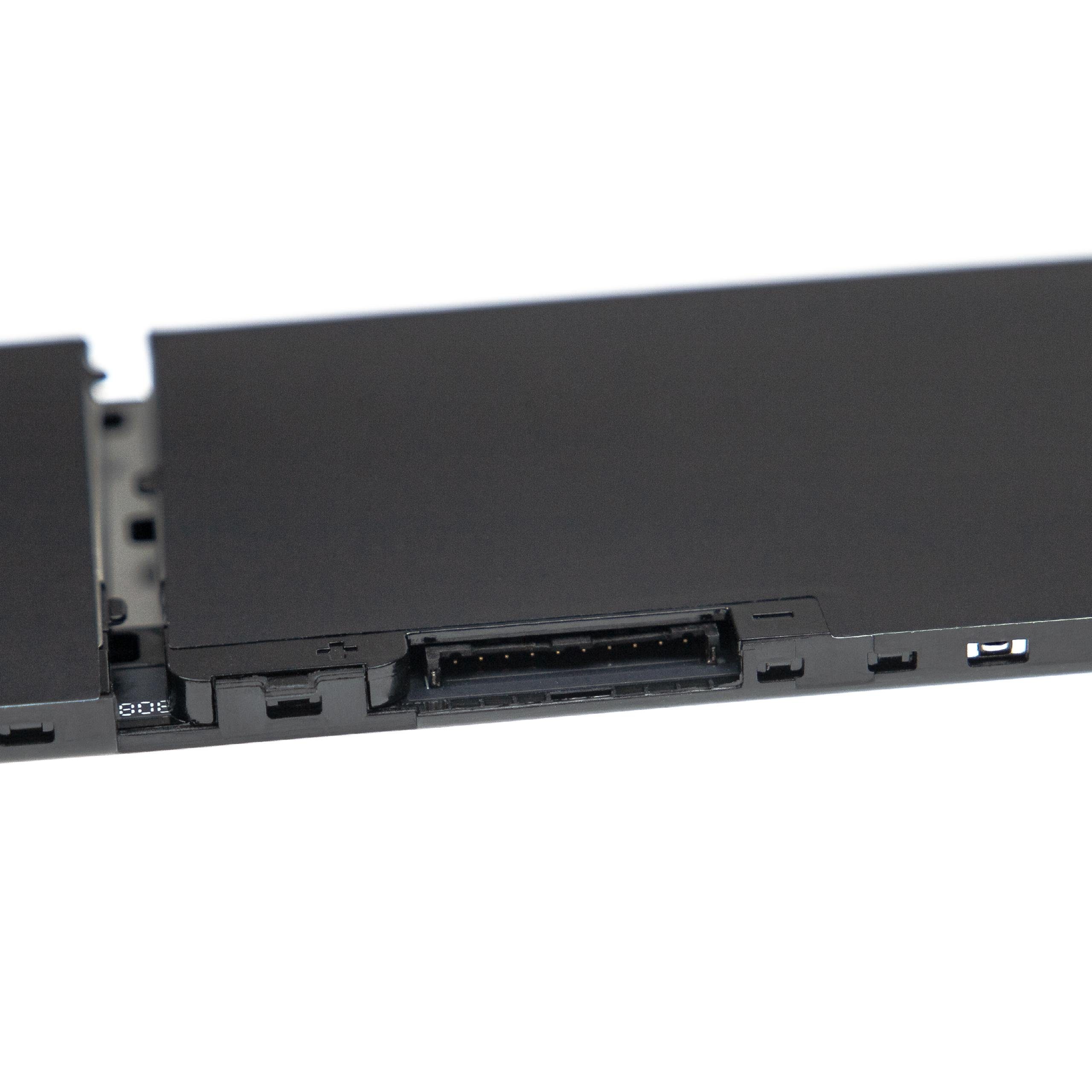 vhbw (11,4 Precision mit 7550 V) Li-Ion kompatibel Dell Laptop-Akku 7850 mAh