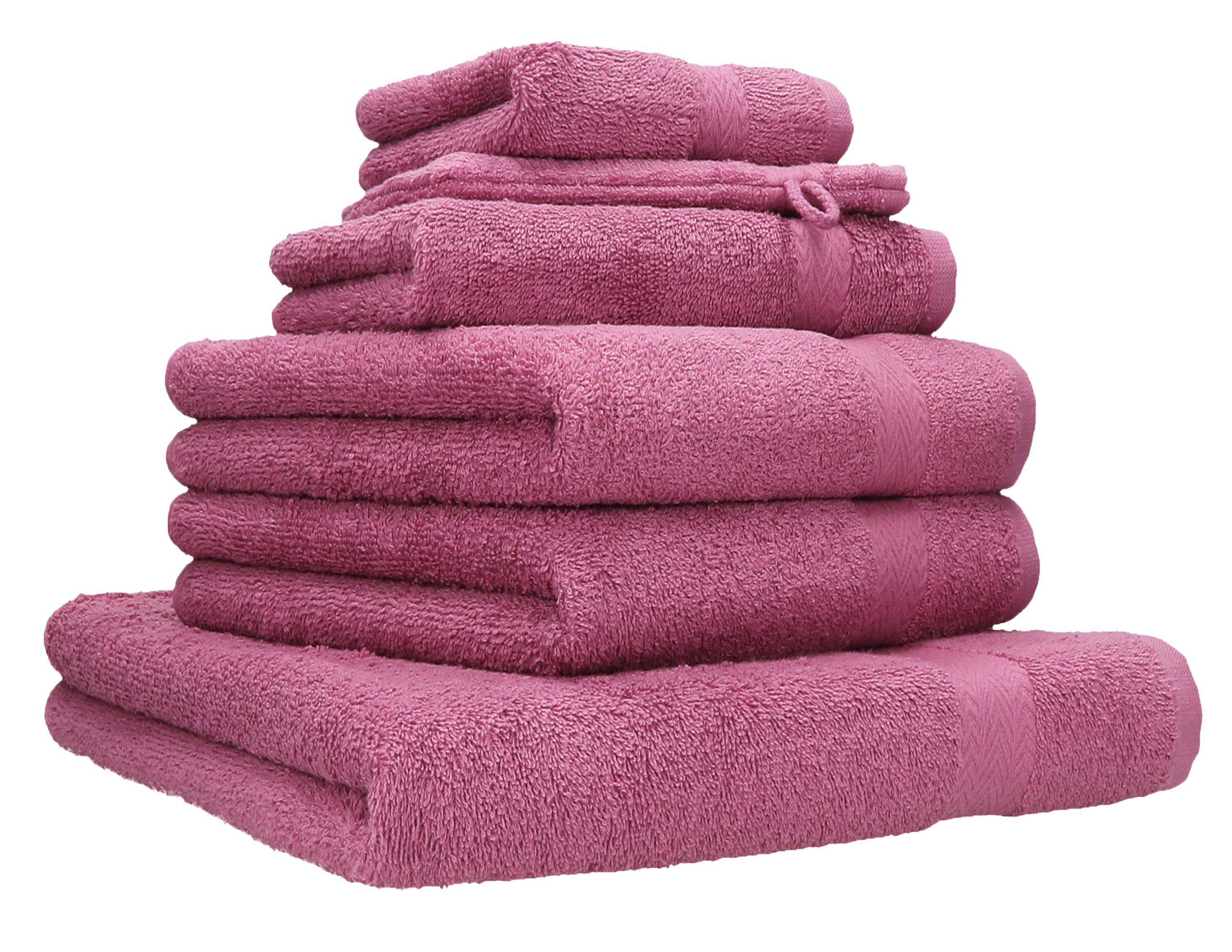 Betz Handtuch Set 6-TLG. Handtücher-Set Premium, 100% Baumwolle (6-St), 1 Liegetuch 2 Handtücher 1 Gästetuch 1 Waschhandschuh 1 Seiftuch