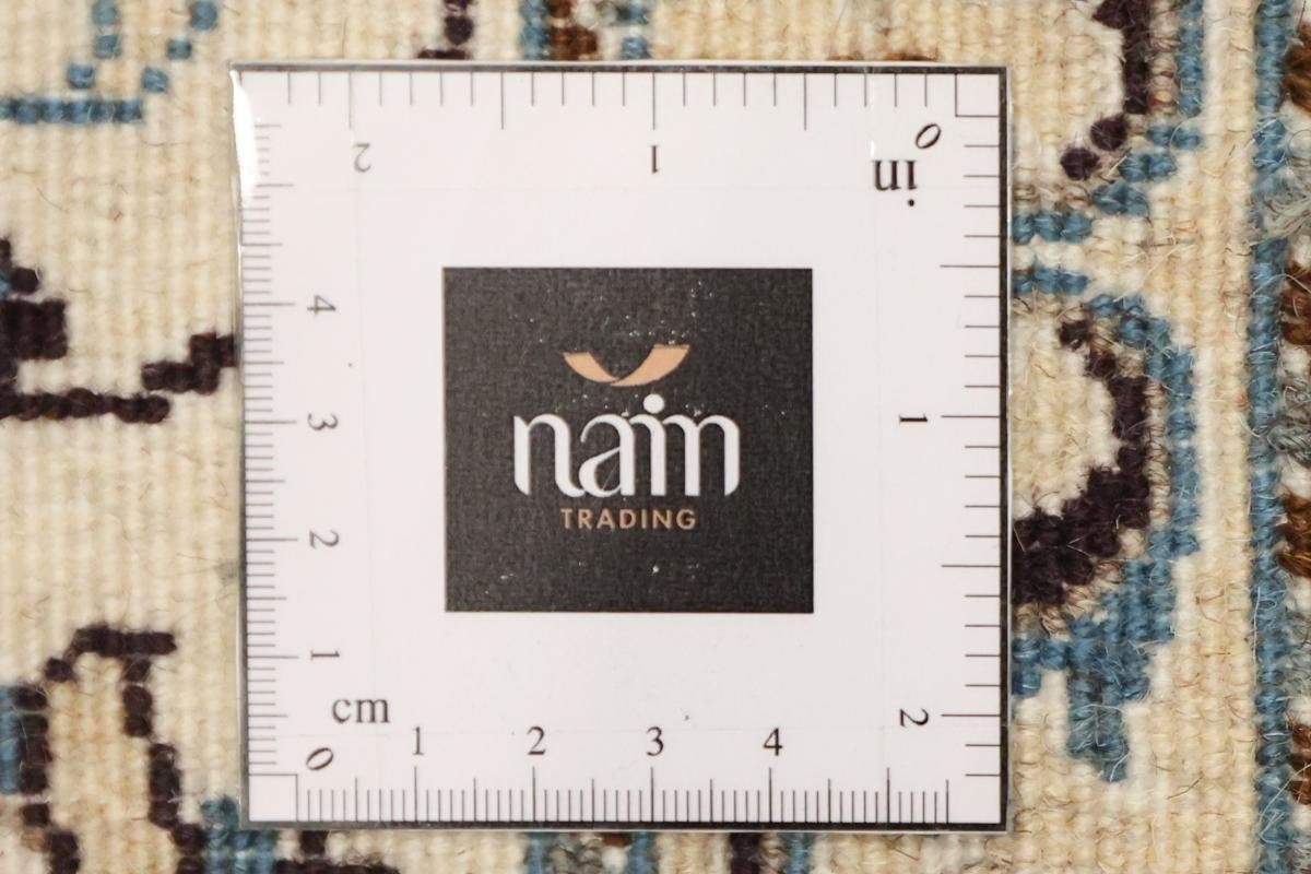 Nain Trading, Perserteppich, Handgeknüpfter Orientteppich 144x194 Nain Orientteppich rechteckig, 12 / mm Höhe: