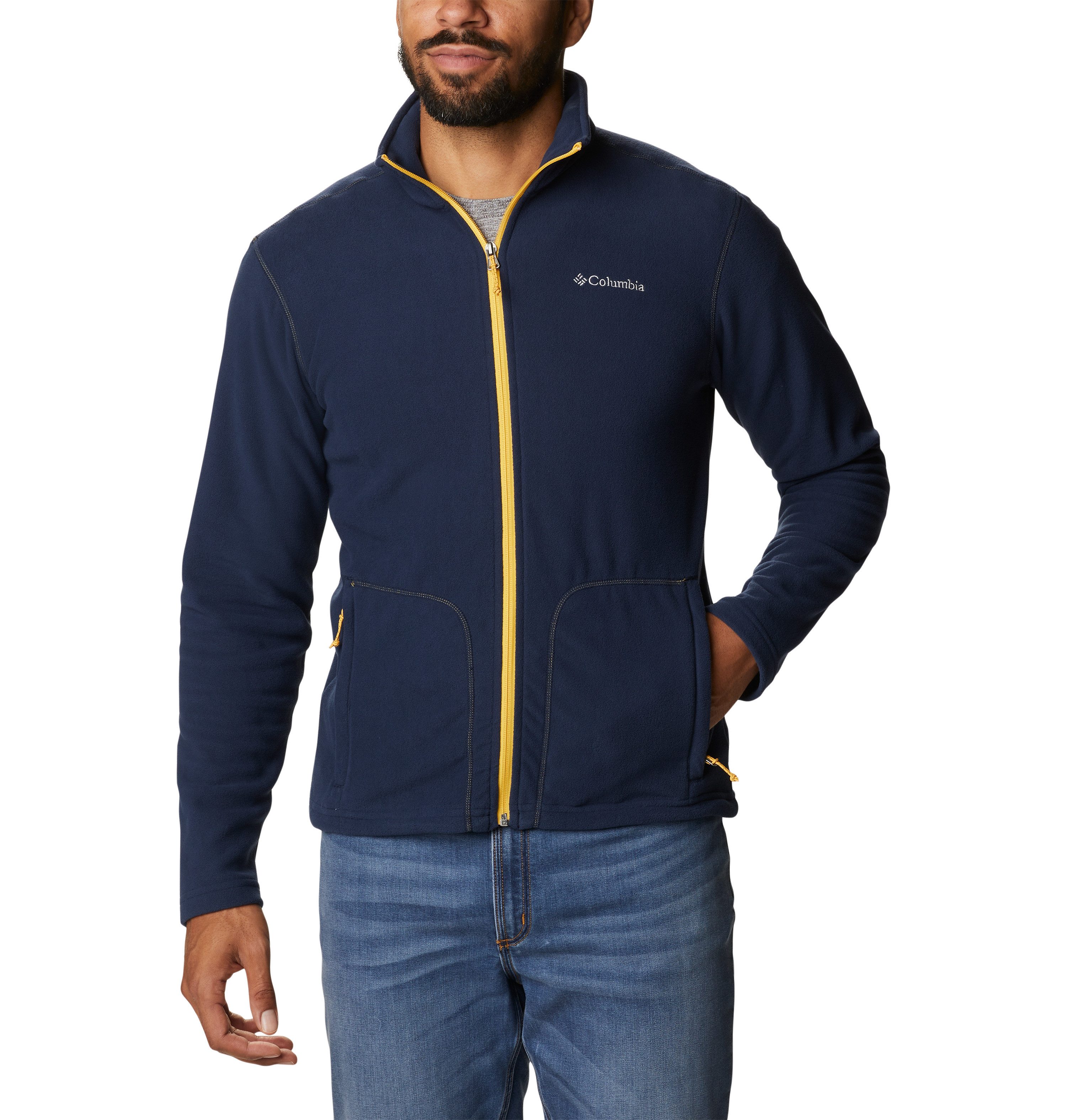 Columbia Fleecejacke "Fast Trek™ Light FZ Fleece" 1 Stk. tlg. mit kontrastf günstig online kaufen