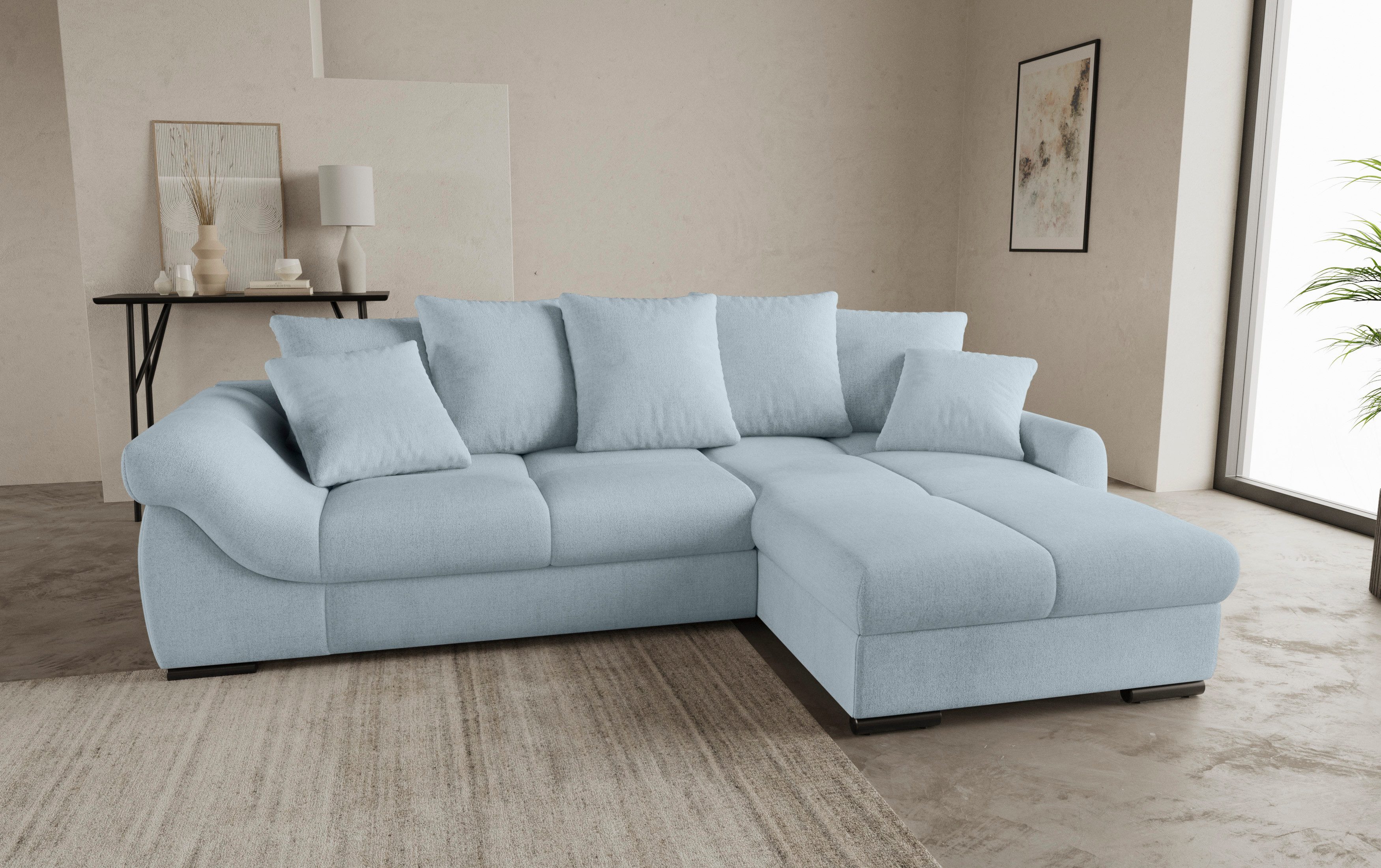 Mr. Couch Ecksofa Livorno L-Form, inkl. günstig online kaufen