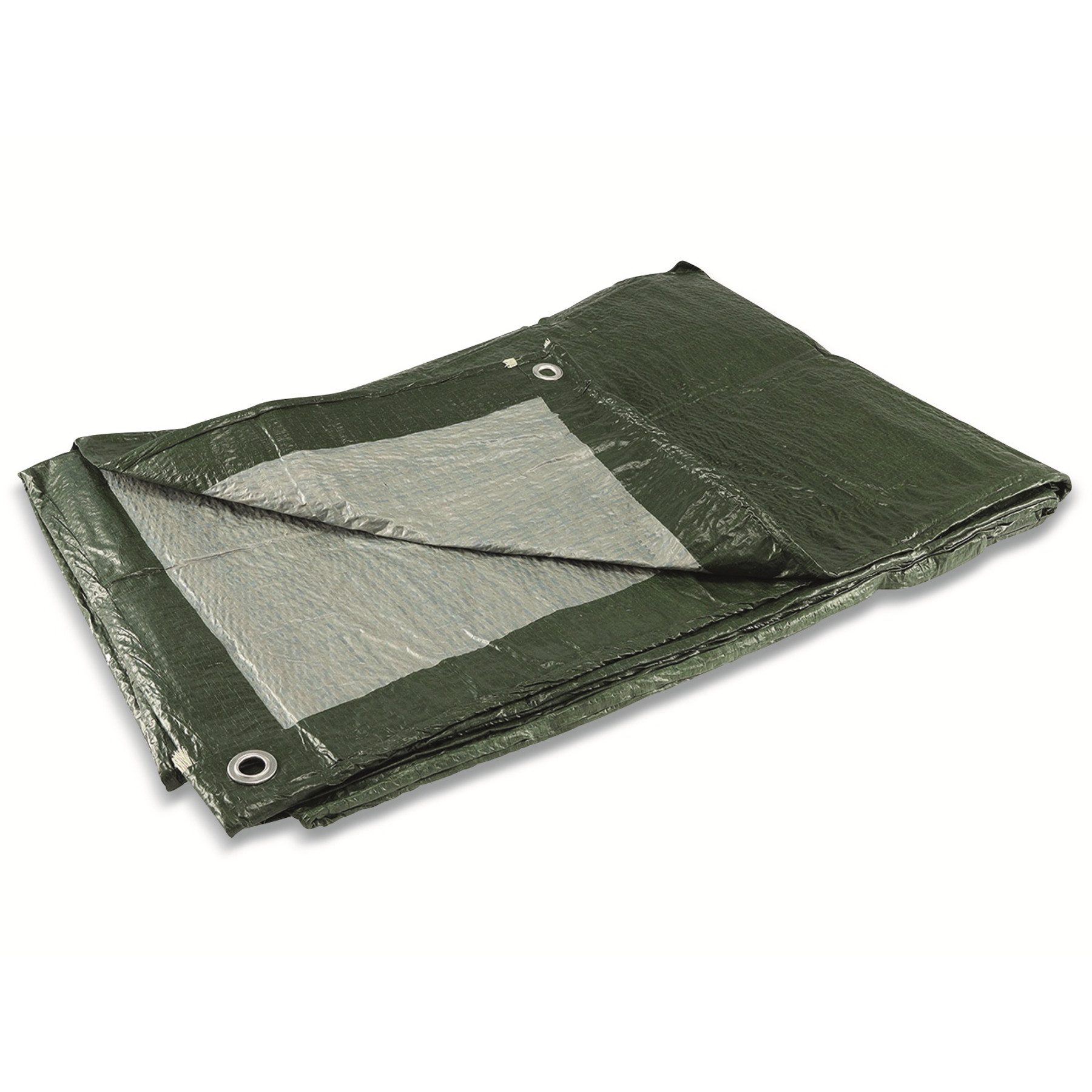 ChiliTec Schutzplane CHILITEC Gewebeplane, 120gr/m², grün, 4x5m, mit Ösen