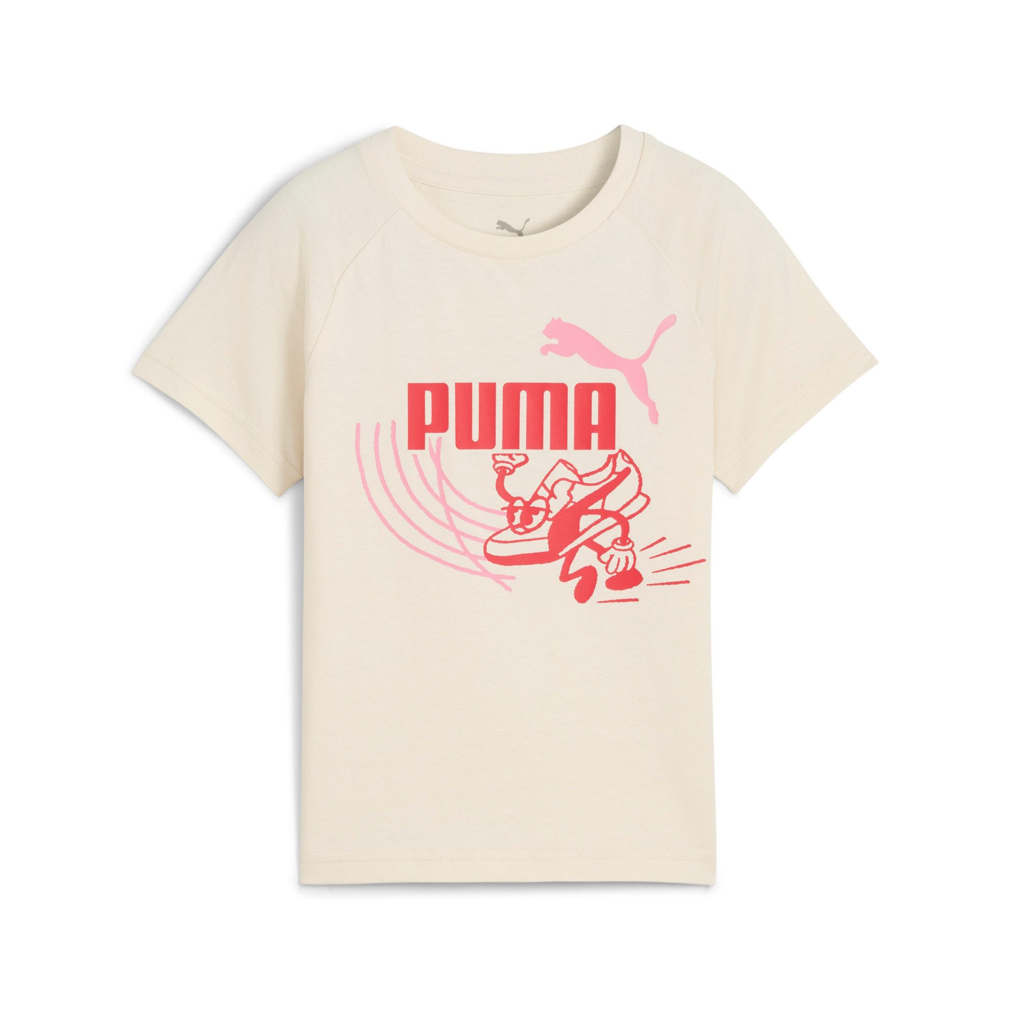 PUMA T-Shirt LITTLE RUNNERS TEE PS Kurzarm, für Sportmode und Streetwear, aus Jersey-Material