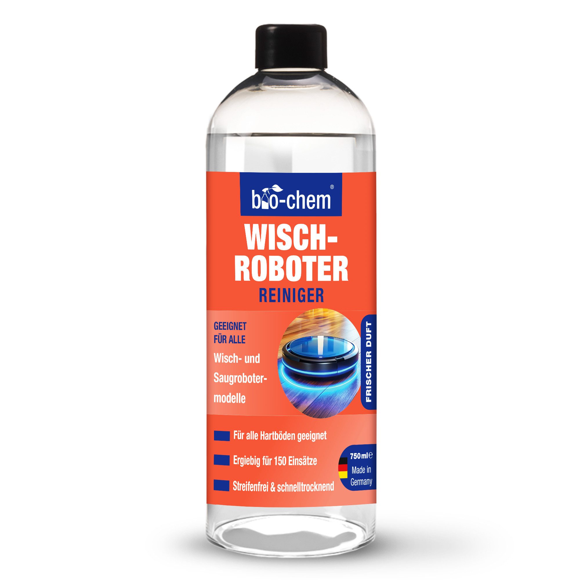 Wischroboter-Reiniger 750ml Reinigungsmittel Konzentrat Bodenreiniger Fussbodenreiniger