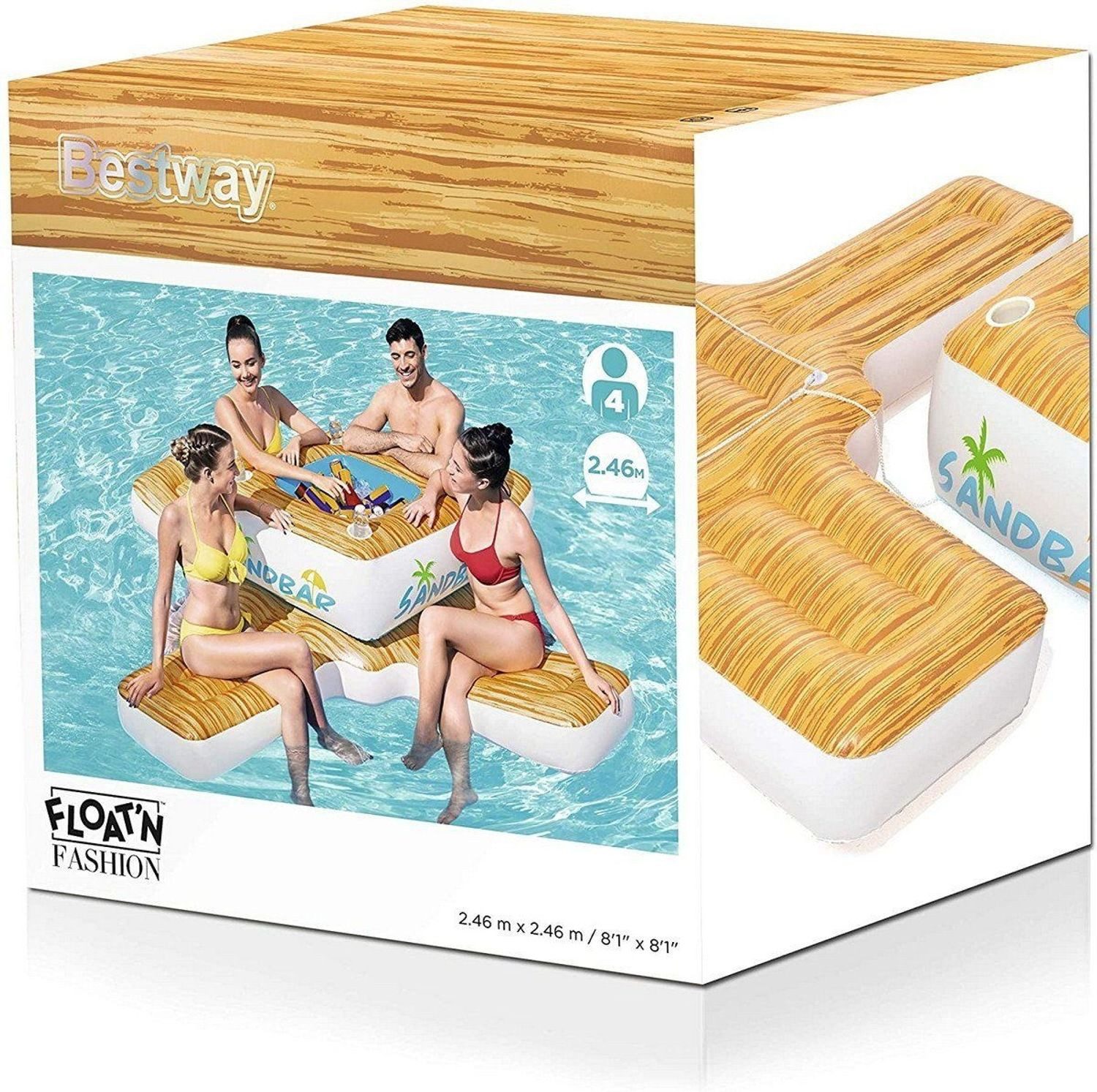 BESTWAY Luftmatratze Sandbar, (1-St)