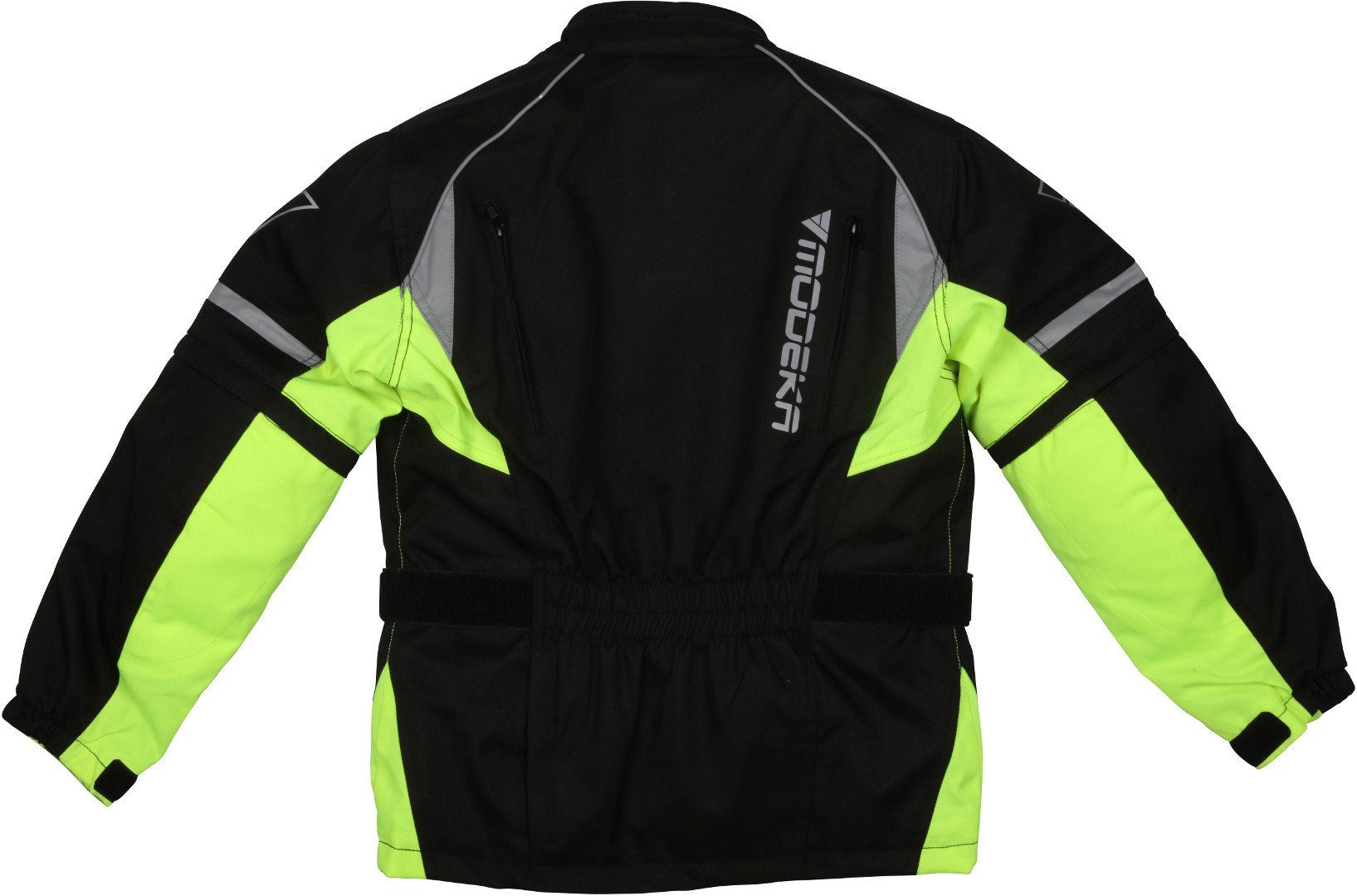 Modeka Motorradjacke Tourex II Kinder Motorrad Textiljacke Rückenprotektor vorbereitet,Ellenbogenprotektoren enthalten,Schul