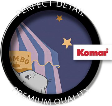 Komar Leinwandbild Keilrahmenbild - Starry Night with Dumbo - Größe 60 x 60 cm, Disney (1 St)