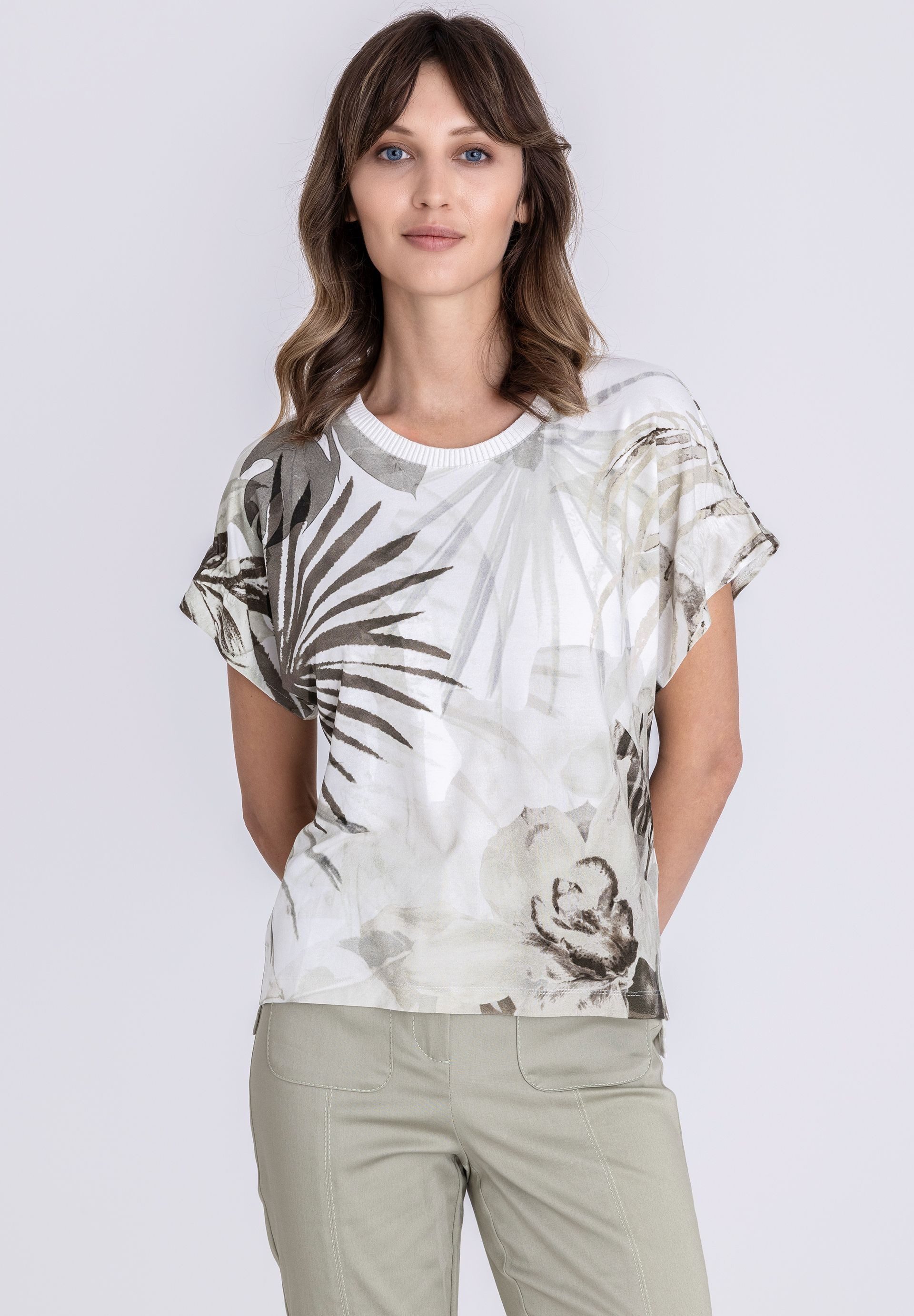 TUZZI T-Shirt mit Allover-Print